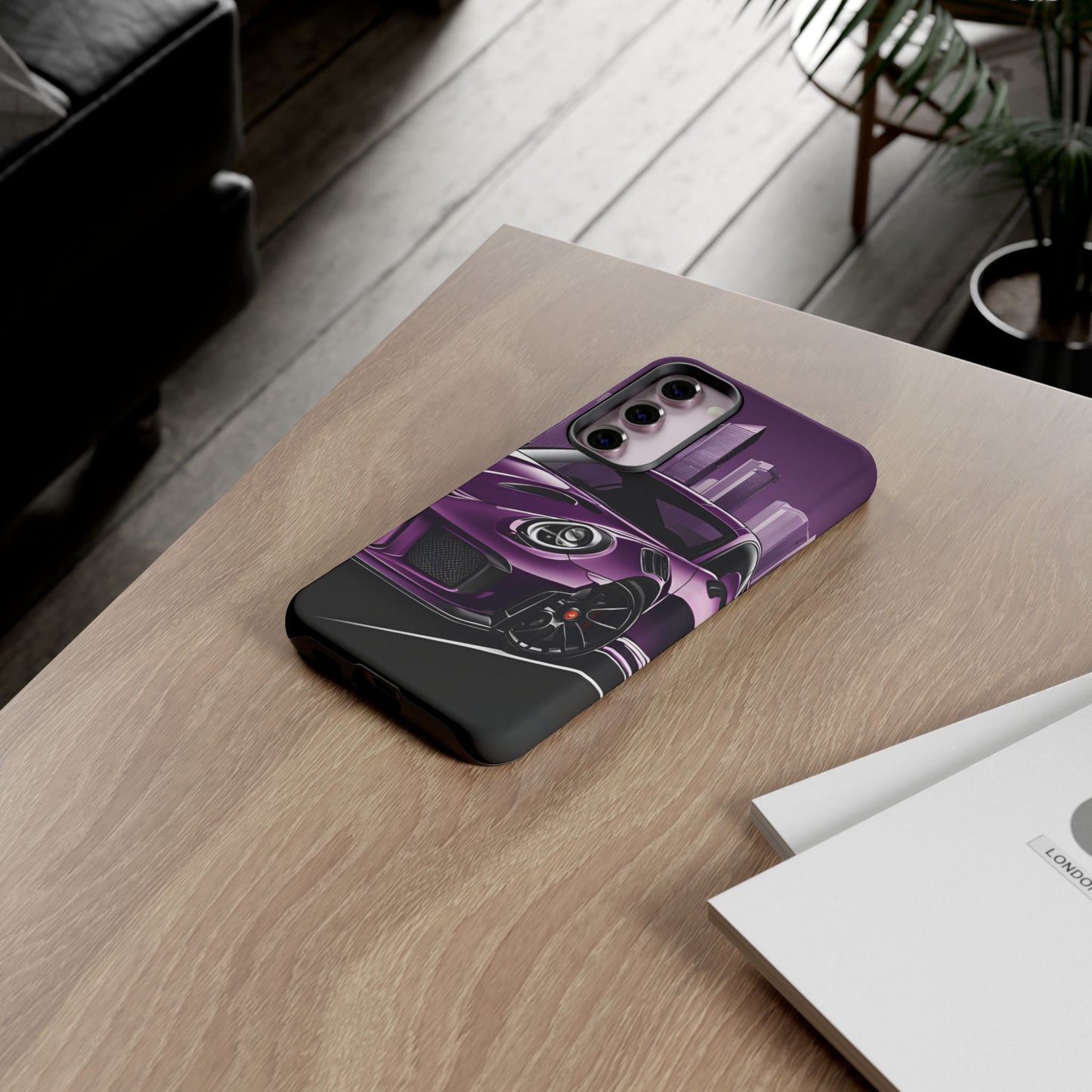 Porsche 911 GT3 RS-Dual Layer Ultra Tough Phone Case Samsung Galaxy S23 Plus Matte Printify by The Night Shift Automotive Apparel