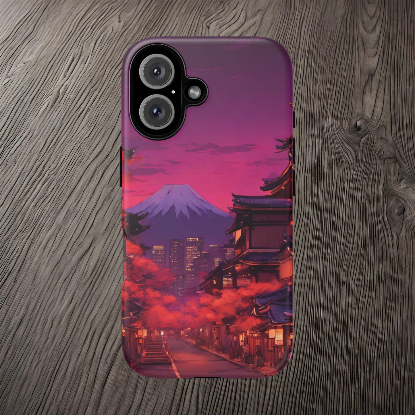 Traditional Japanese Village Countryside-Dual Layer Ultra Tough Phone Case Printify by The Night Shift Automotive Apparel