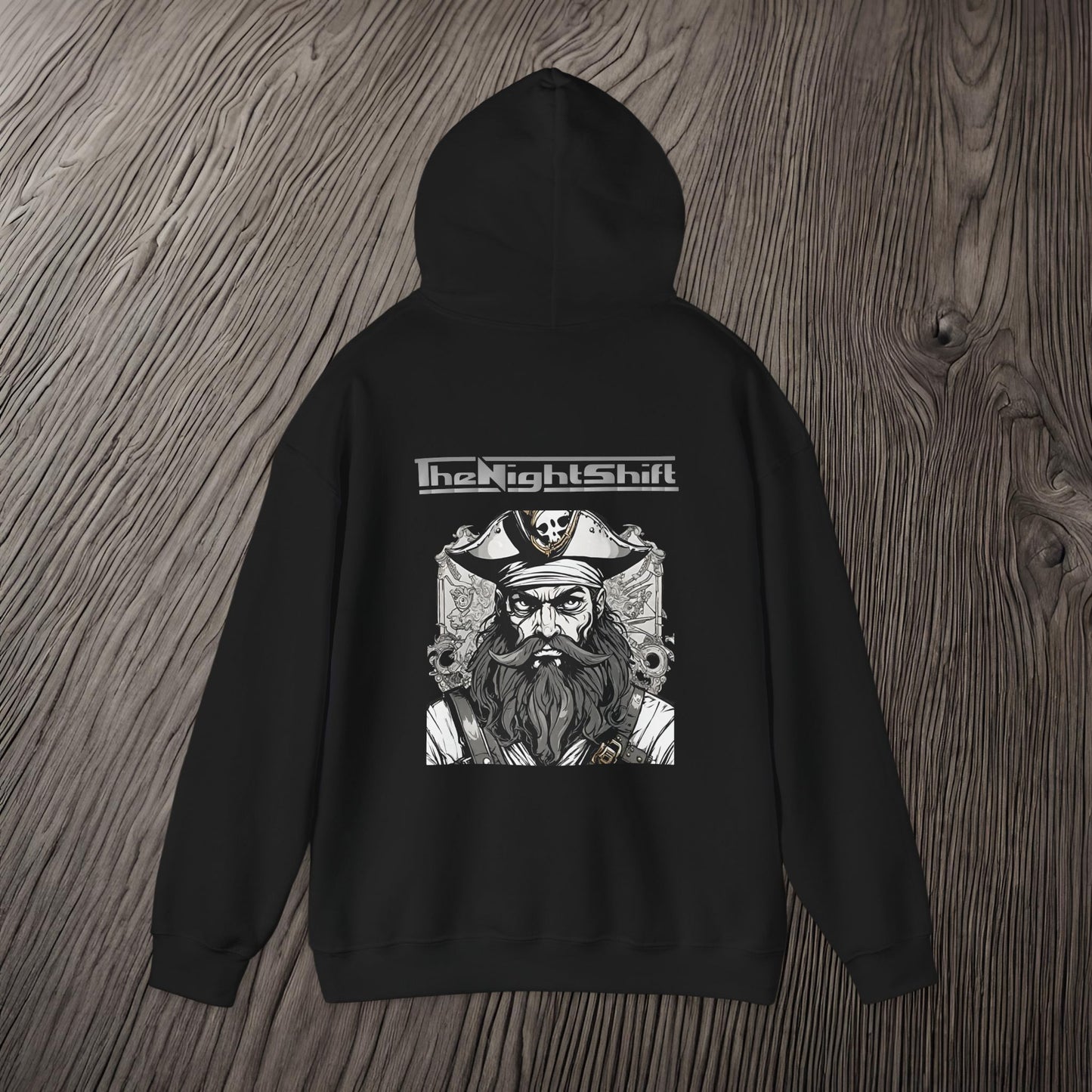 Pirate-Ultra Soft, Premium Hoodie Printify by The Night Shift Automotive Apparel