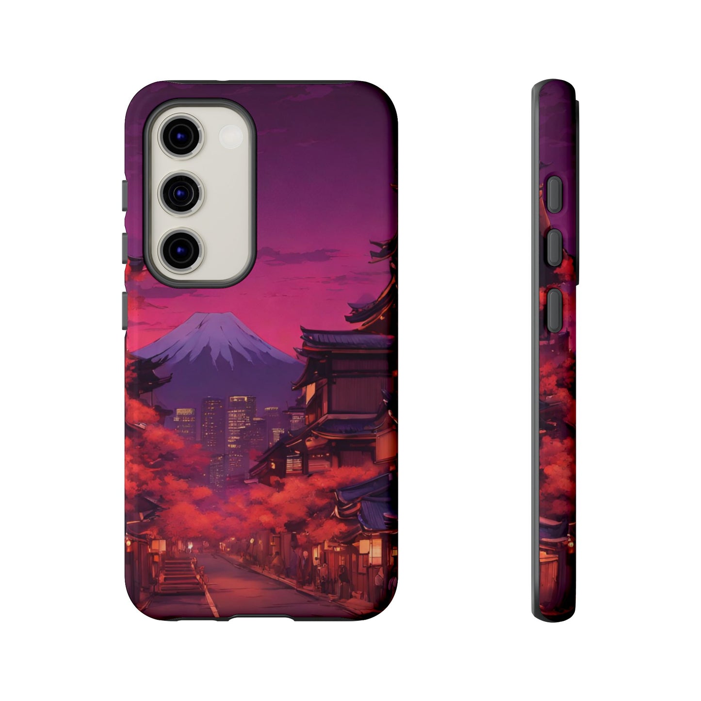 Traditional Japanese Village Countryside-Dual Layer Ultra Tough Phone Case Printify by The Night Shift Automotive Apparel