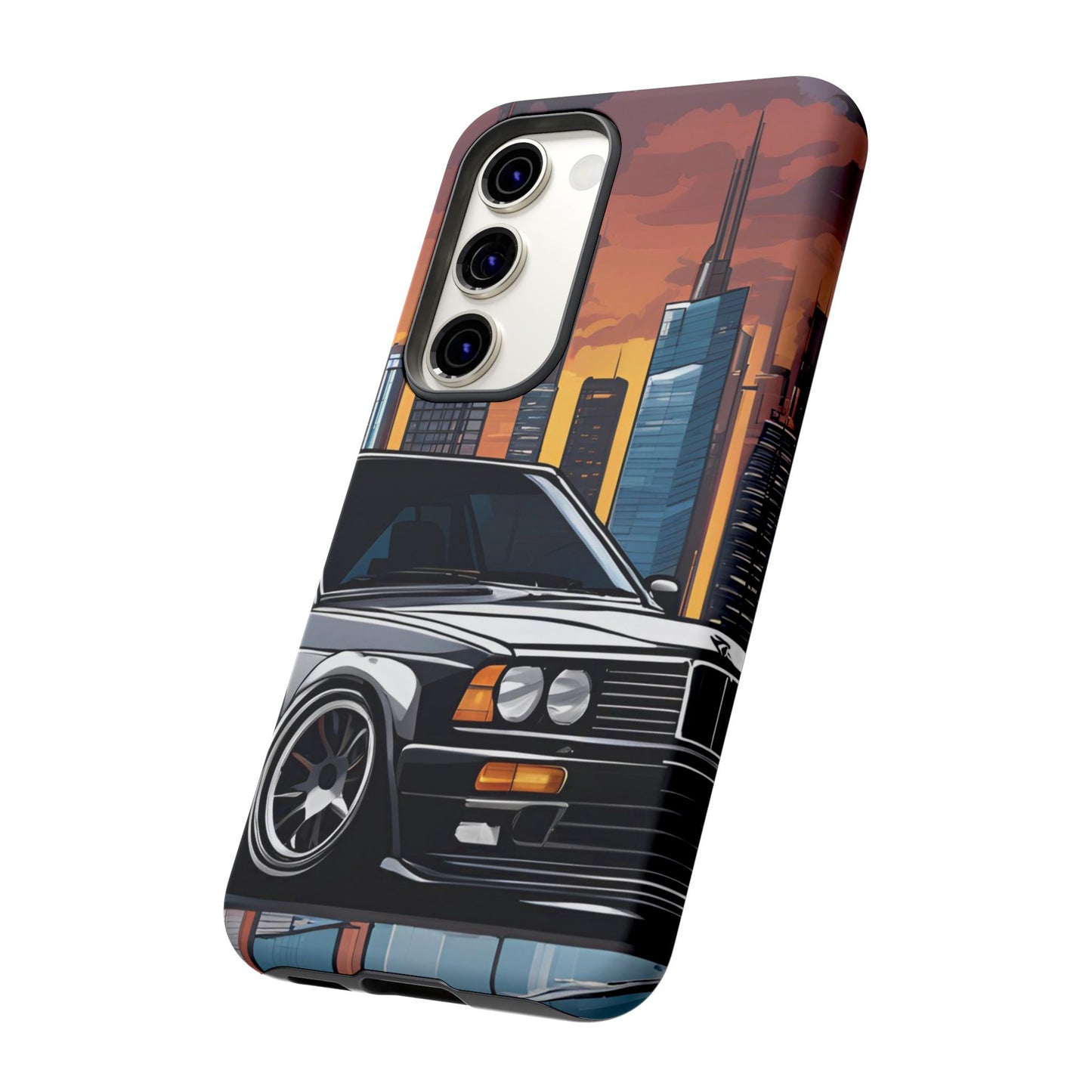 BMW E30 M3-Dual Layer Ultra Tough Phone Case Printify by The Night Shift Automotive Apparel