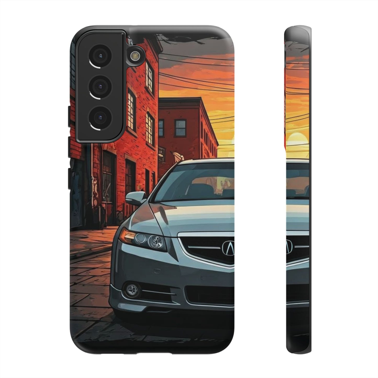 Acura TL Street Life-Dual Layer Ultra Tough Phone Case Printify by The Night Shift Automotive Apparel