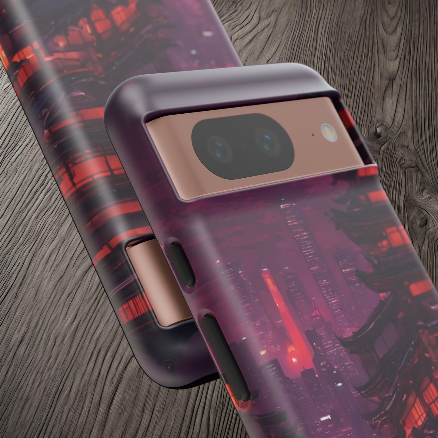 Traditional Japanese Village Countryside-Dual Layer Ultra Tough Phone Case Printify by The Night Shift Automotive Apparel