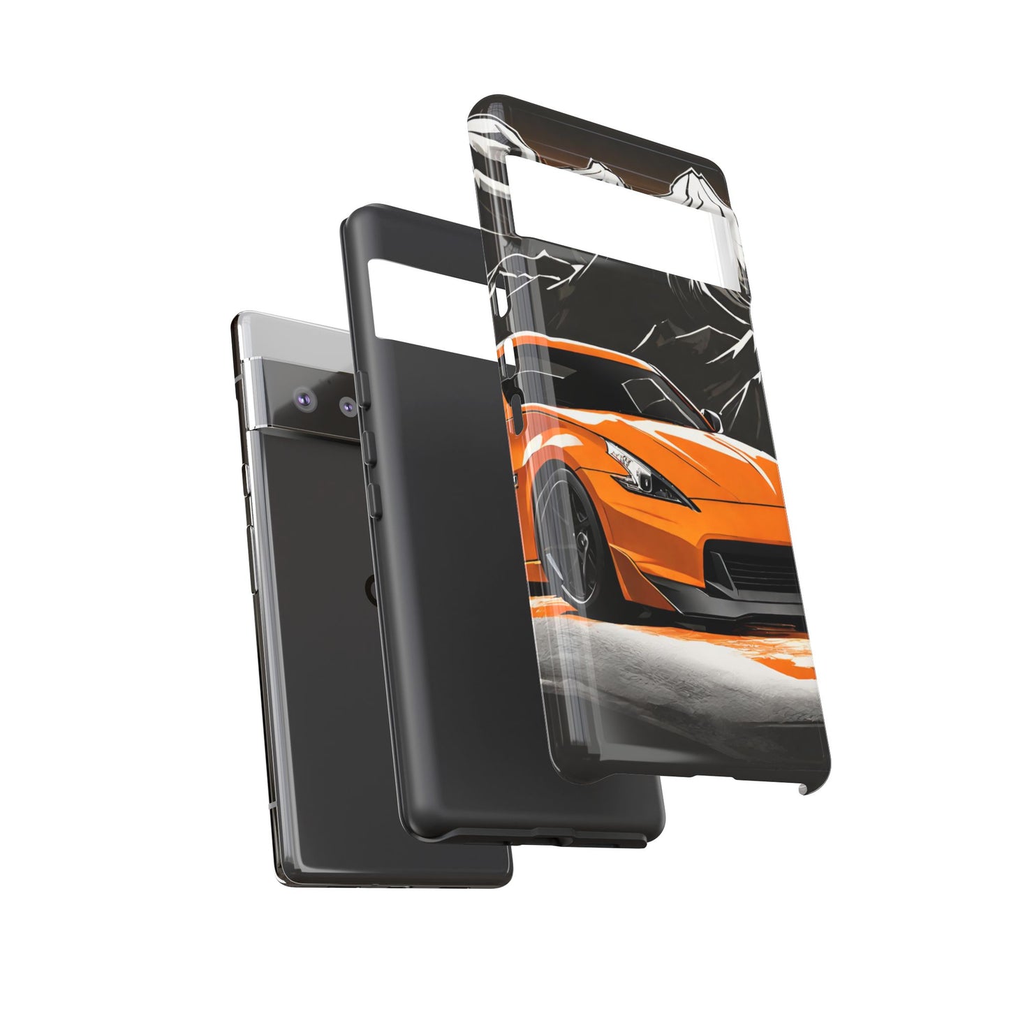 Nissan 370Z Mt Fuji-Dual Layer Ultra Tough Phone Case Printify by The Night Shift Automotive Apparel