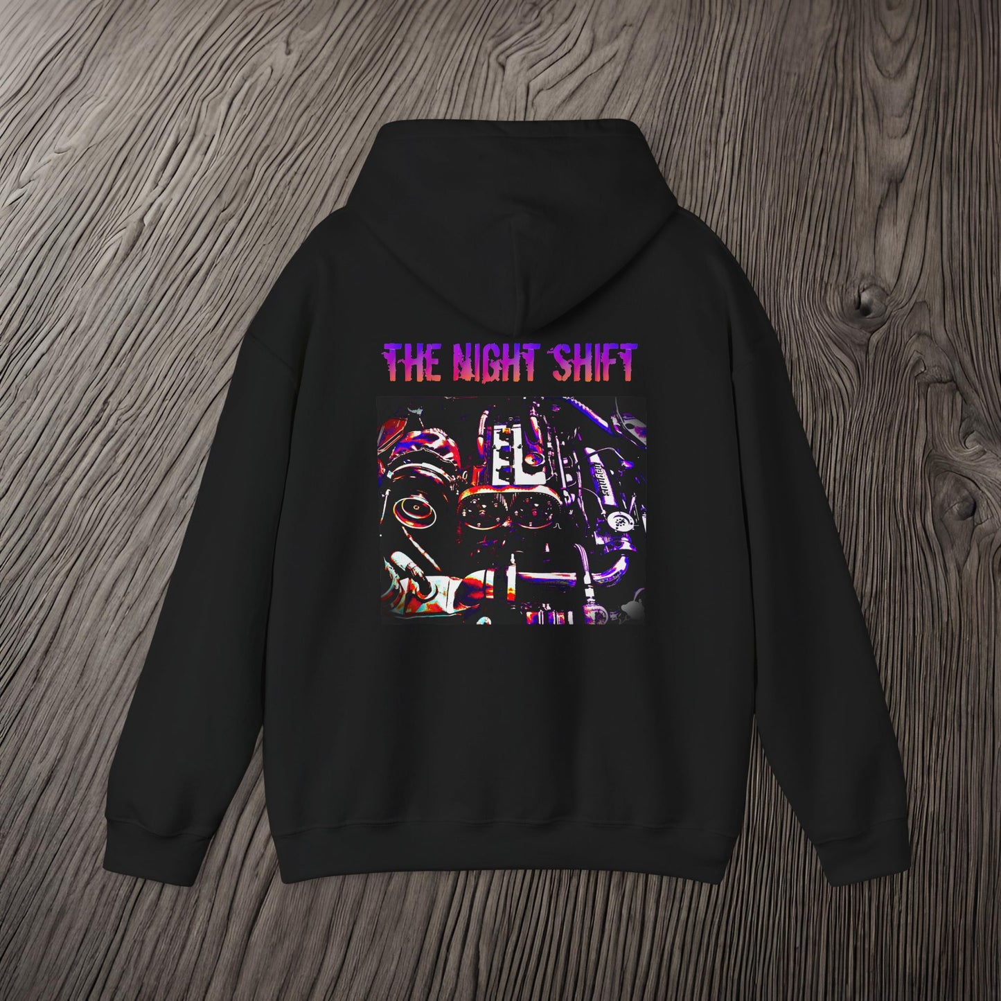 4G63 Synthwave-Premium, Ultra Soft Unisex Hoodie Printify by The Night Shift Automotive Apparel