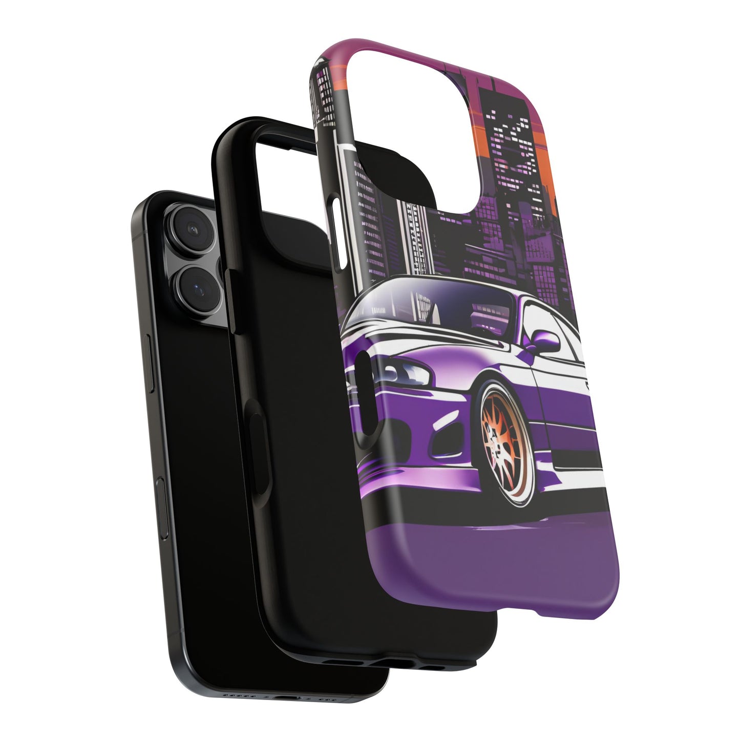 Nissan 240sx S15-Dual Layer Ultra Tough Phone Case Printify by The Night Shift Automotive Apparel