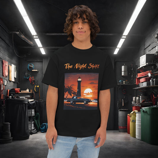 Buick Grand National-Premium, Ultra Soft Unisex Oversized Boxy Tee Black Printify by The Night Shift Automotive Apparel