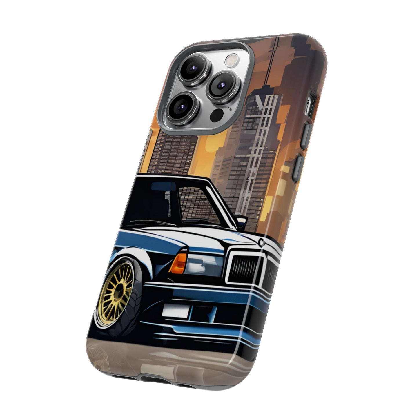 Mercedes Benz 190e Evo-Dual Layer Ultra Tough Phone Case Printify by The Night Shift Automotive Apparel