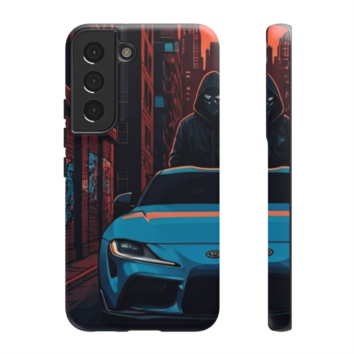 Toyota Supra MK-V Street Life-Dual Layer Ultra Tough Phone Case Printify by The Night Shift Automotive Apparel