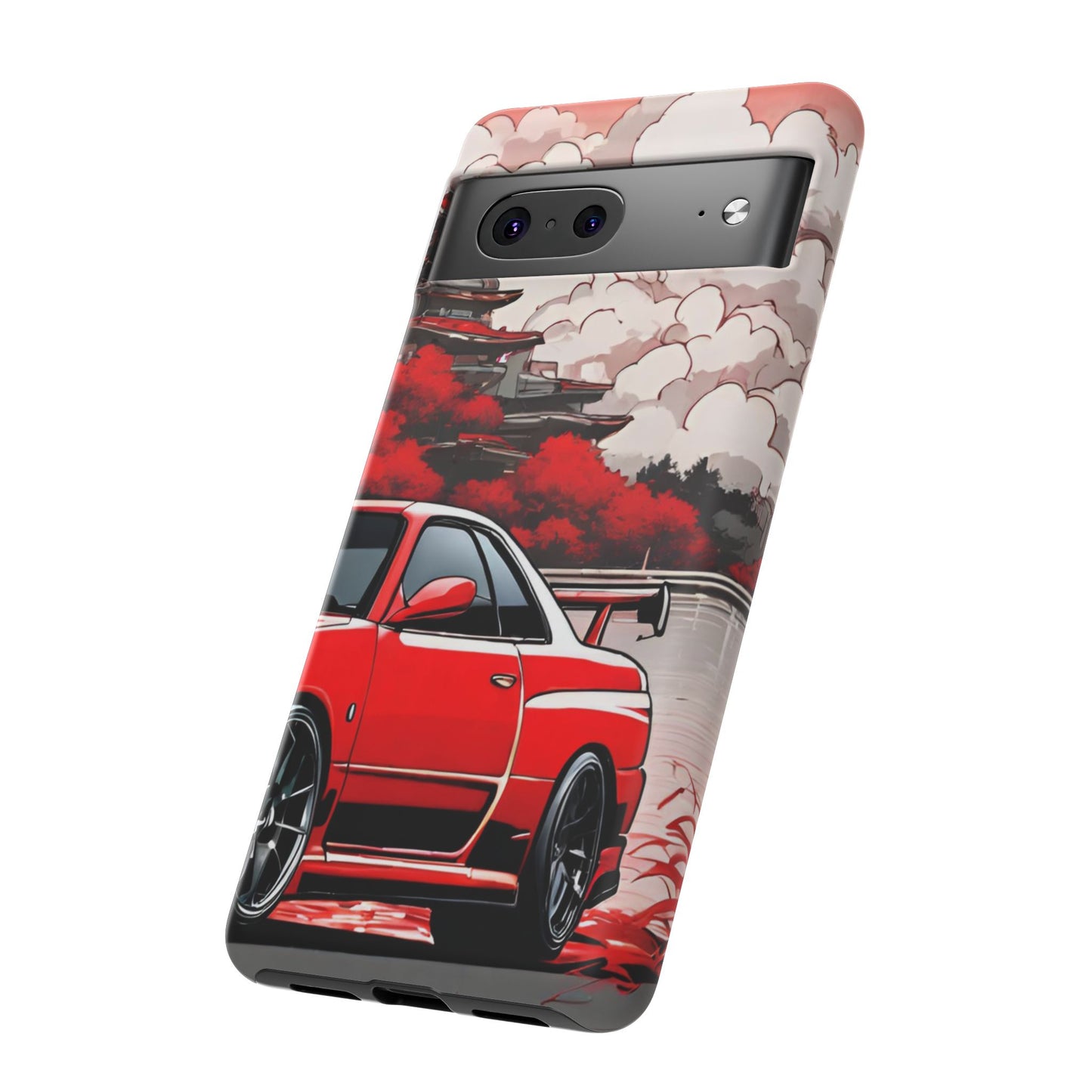 Nissan Skyline R34-Dual Layer Ultra Tough Phone Case Printify by The Night Shift Automotive Apparel