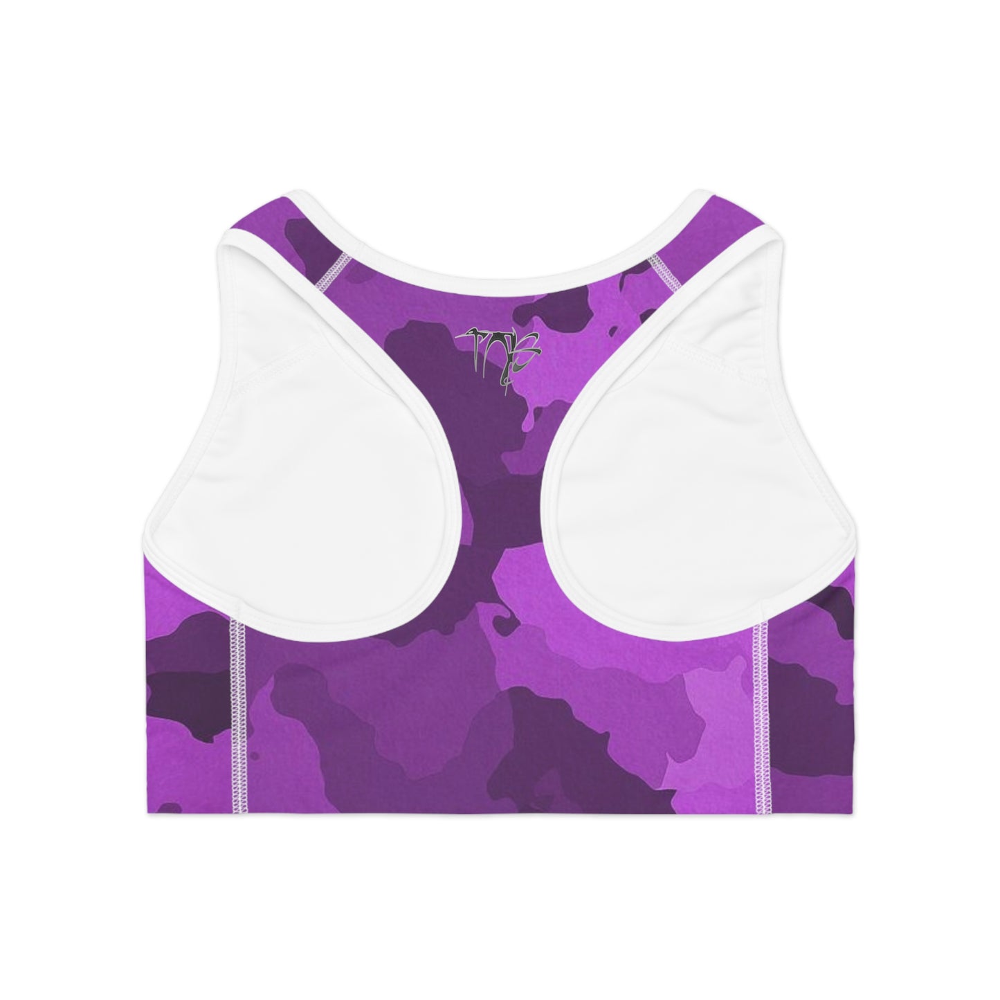 Women's Sports Bra Printify by The Night Shift Automotive Apparel