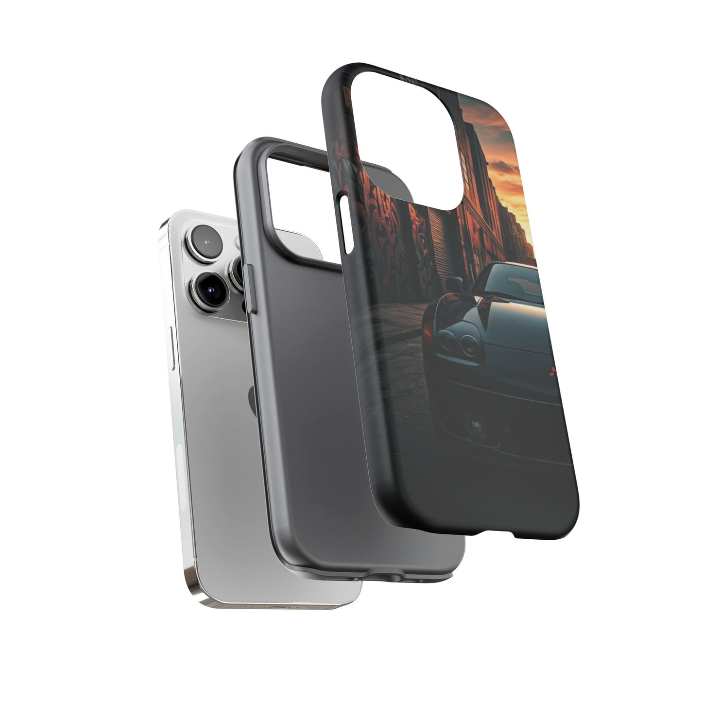 Mitsubishi 3000GT VR4 Street Life-Dual Layer Ultra Tough Phone Case Printify by The Night Shift Automotive Apparel