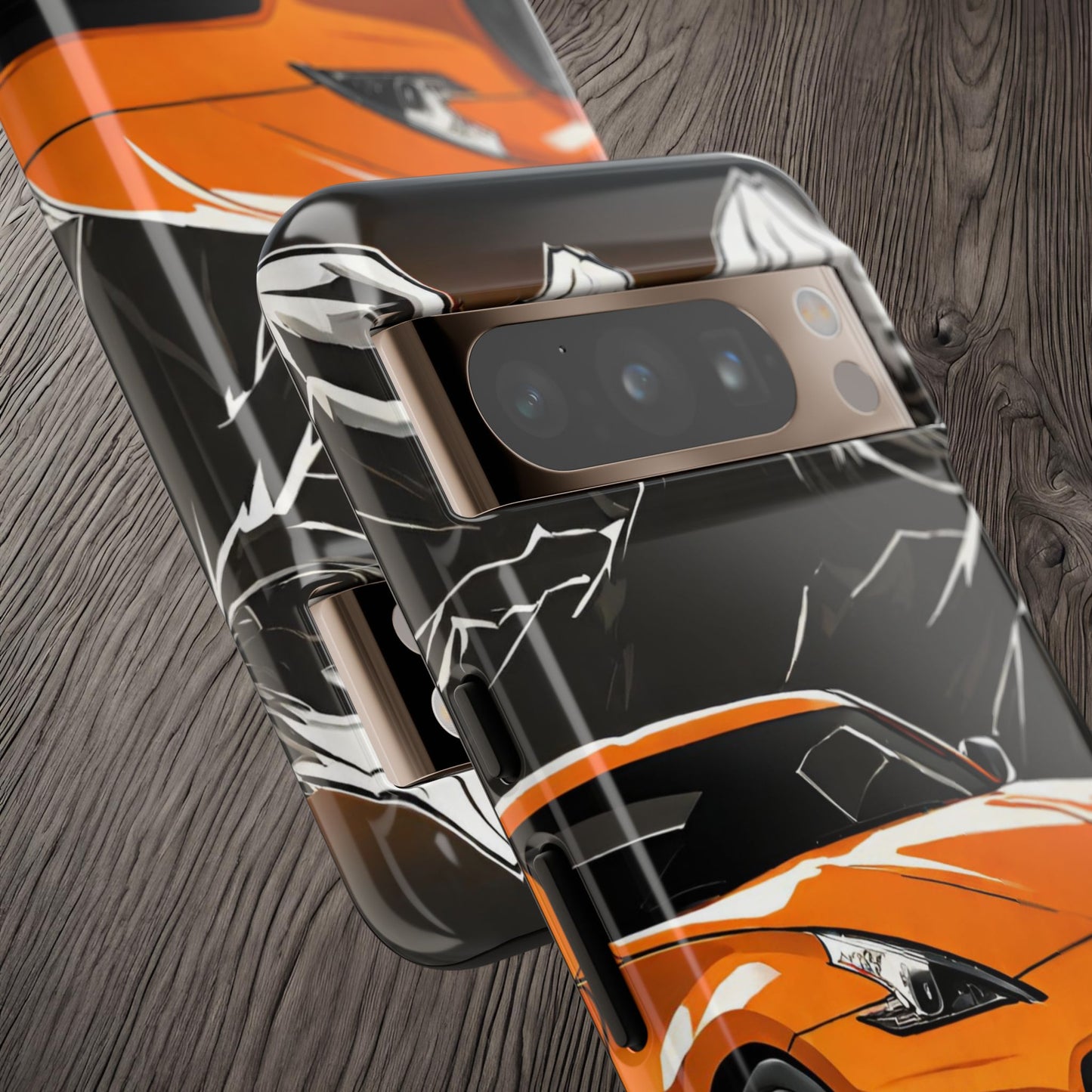 Nissan 370Z Mt Fuji-Dual Layer Ultra Tough Phone Case Printify by The Night Shift Automotive Apparel