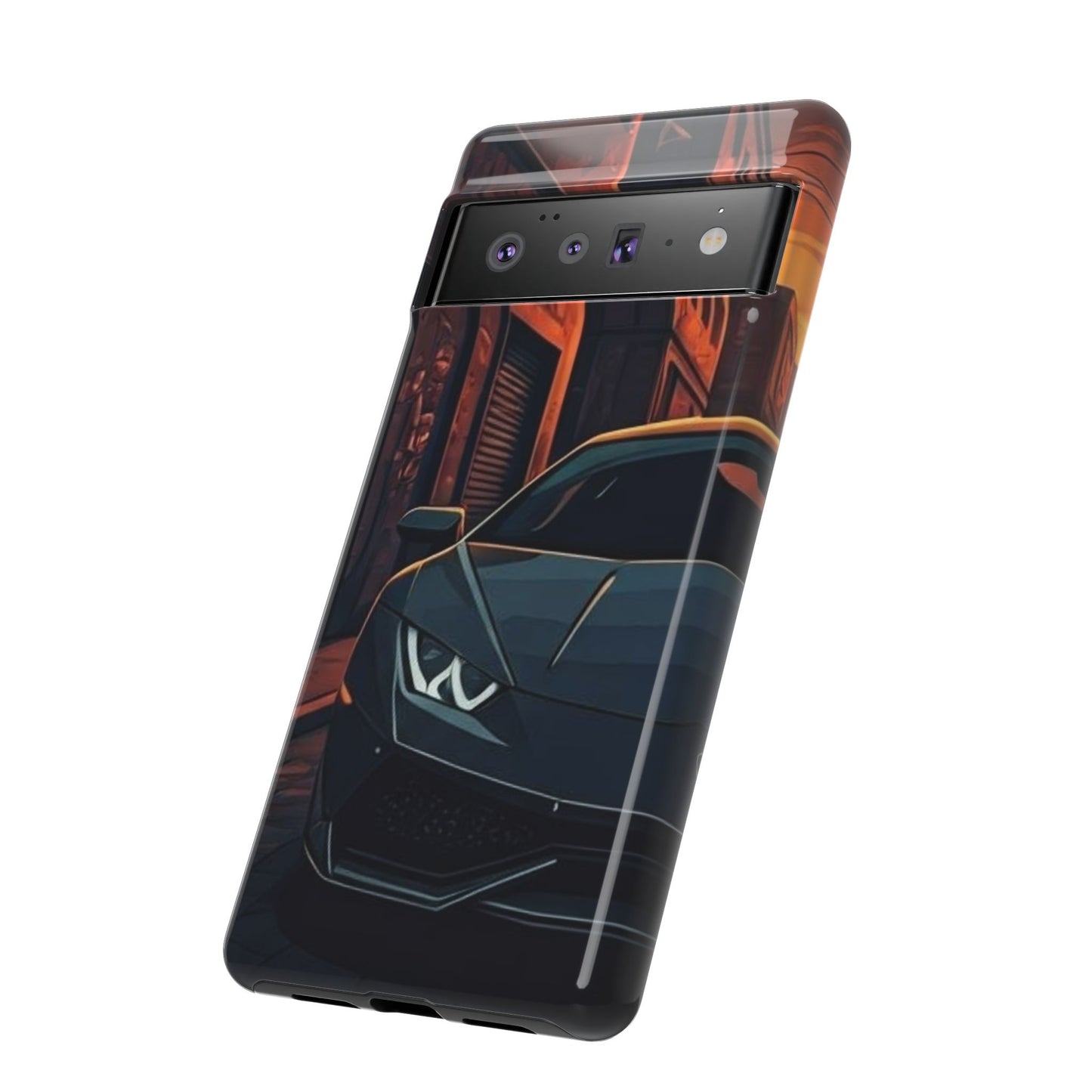 Lamborghini Huracan Street Life-Dual Layer Ultra Tough Phone Case Printify by The Night Shift Automotive Apparel