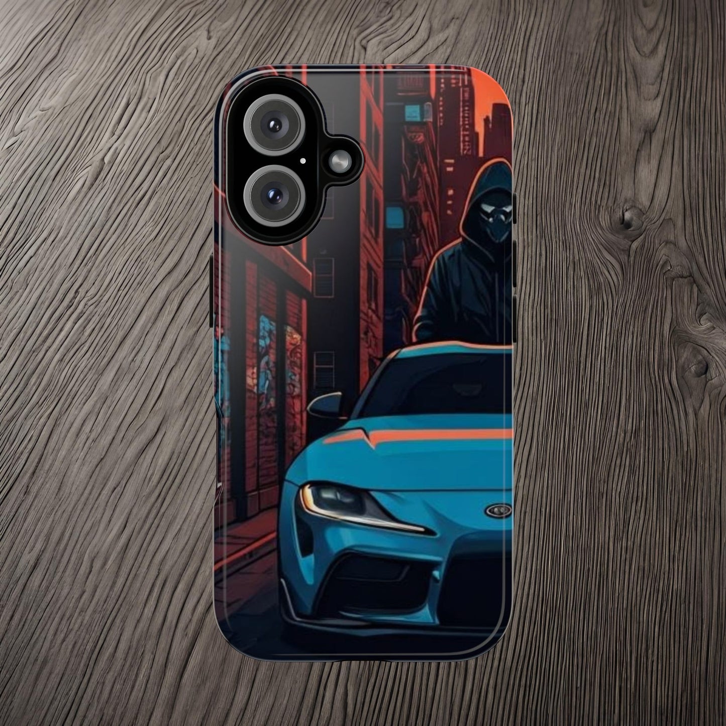 Toyota Supra MK-V Street Life-Dual Layer Ultra Tough Phone Case Printify by The Night Shift Automotive Apparel