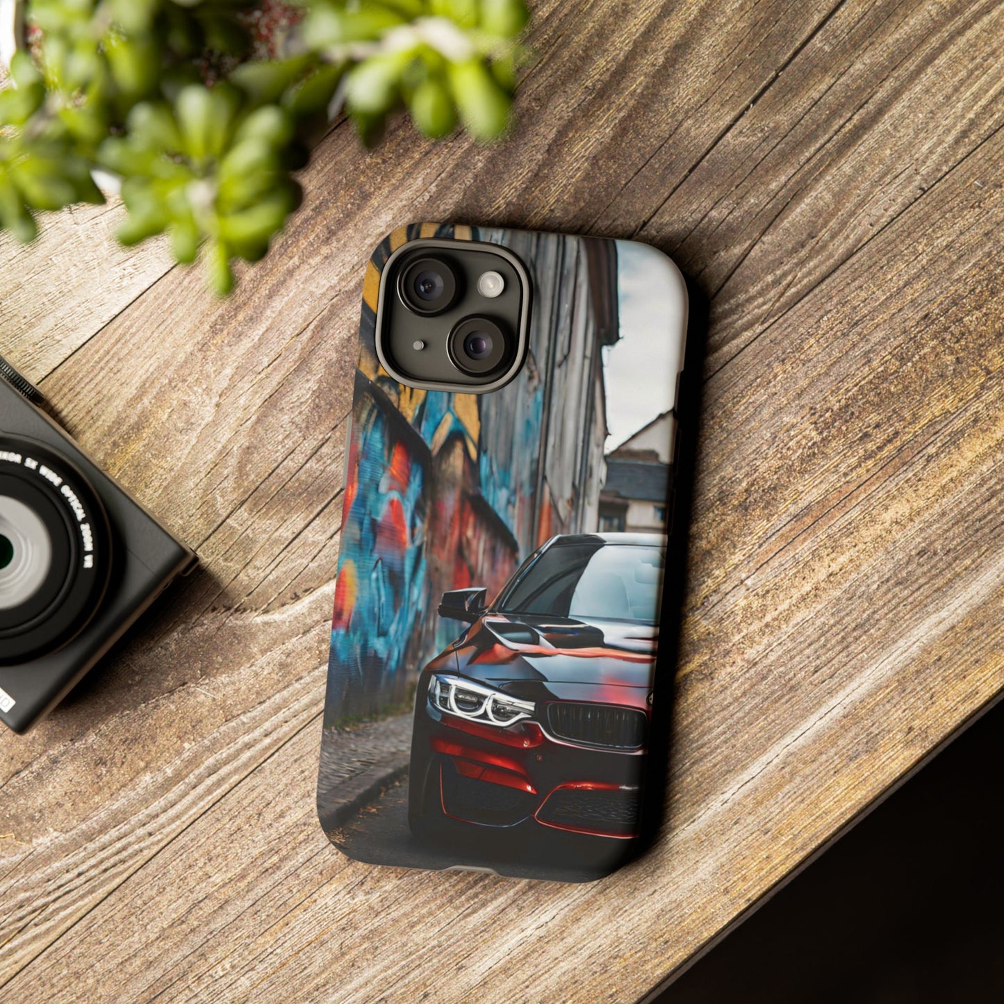 BMW M3/M4-Dual Layer Ultra Tough Phone Case iPhone 15 Matte Printify by The Night Shift Automotive Apparel