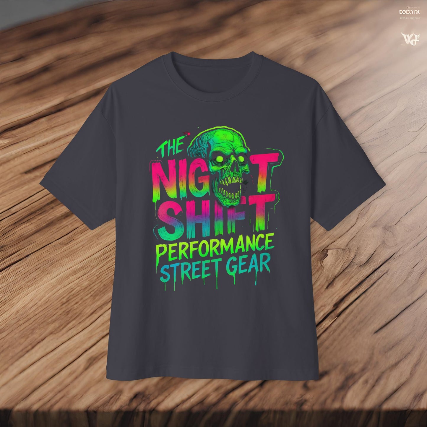 The Night Shift-Premium, Ultra Soft Unisex Oversized Boxy Tee Printify by The Night Shift Automotive Apparel
