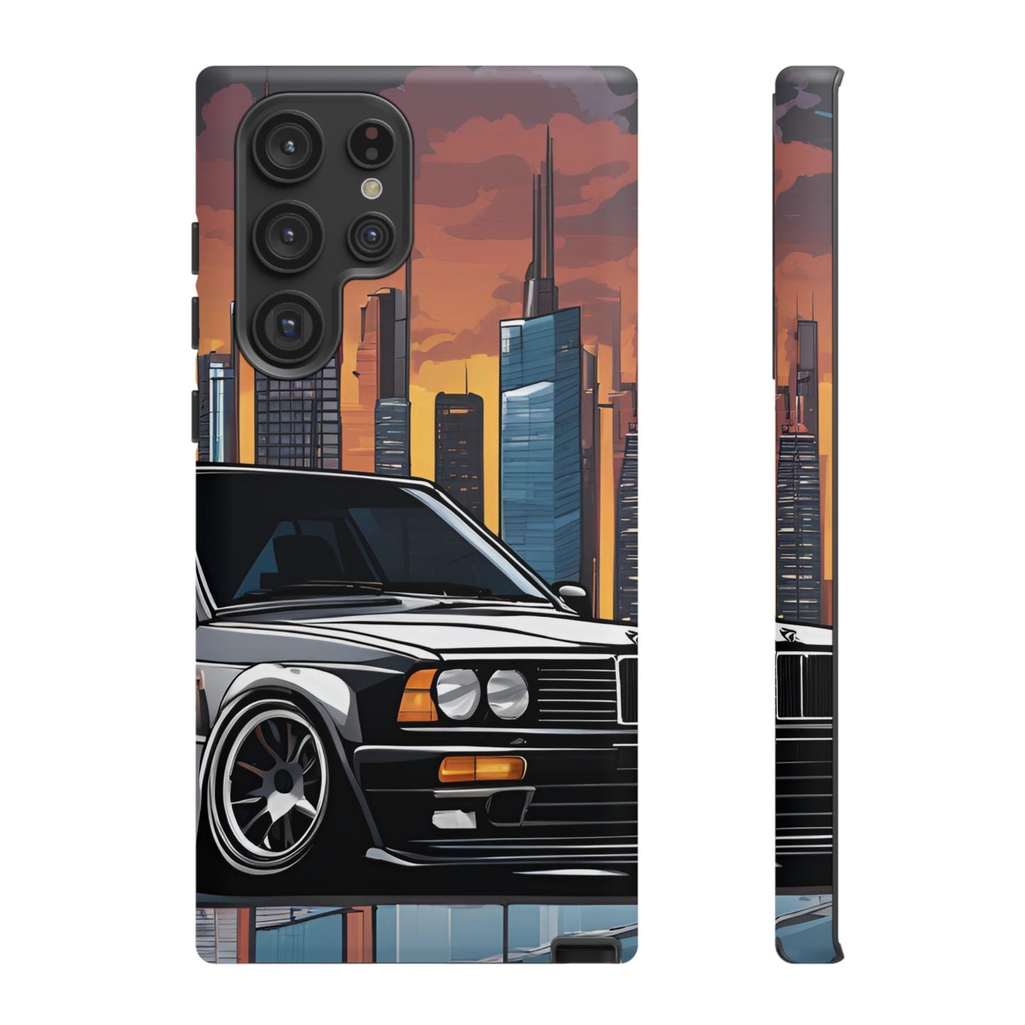 BMW E30 M3-Dual Layer Ultra Tough Phone Case Printify by The Night Shift Automotive Apparel