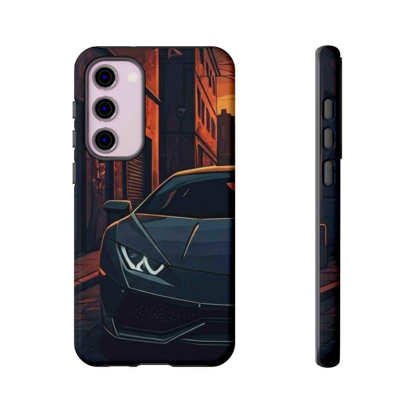 Lamborghini Huracan Street Life-Dual Layer Ultra Tough Phone Case Printify by The Night Shift Automotive Apparel