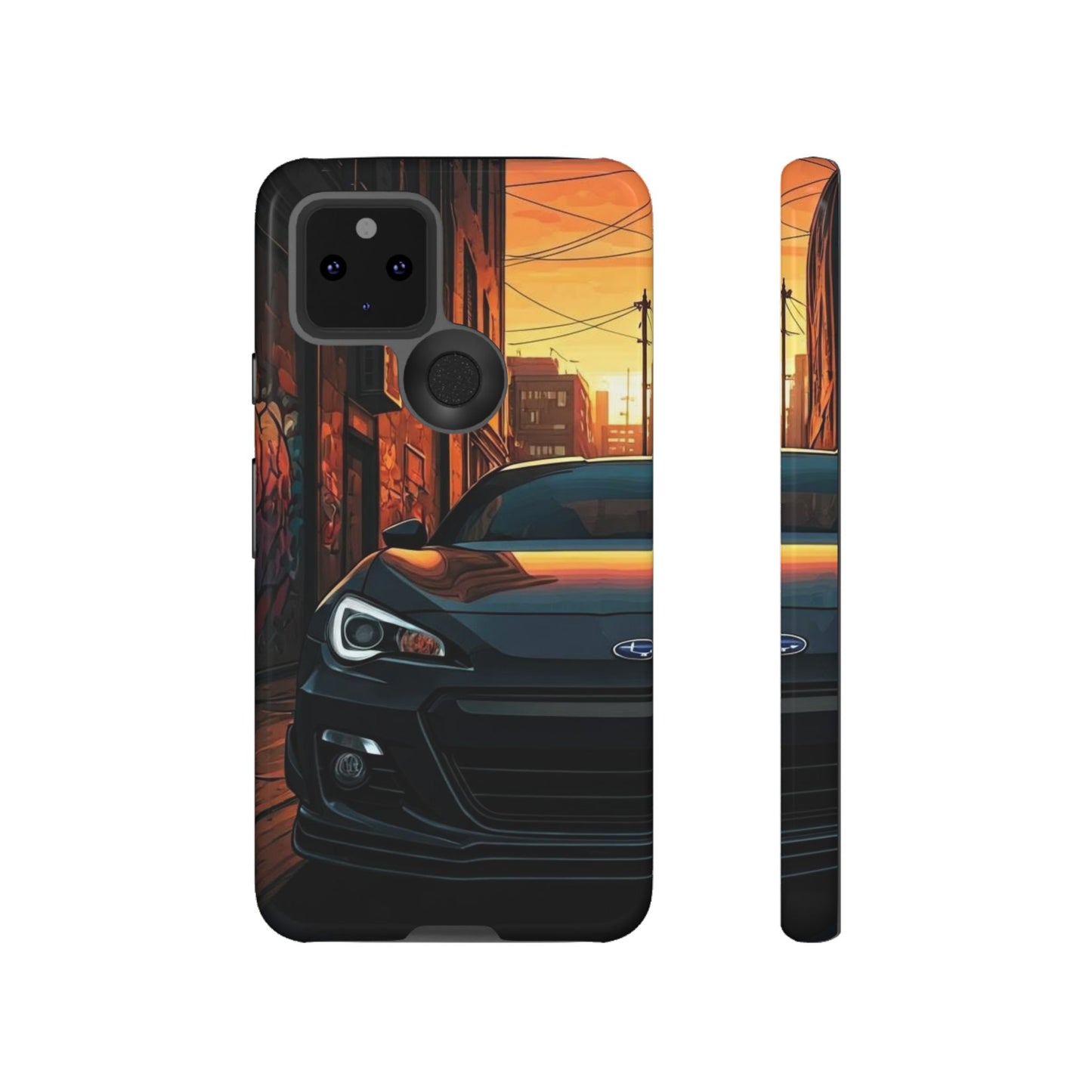 Subaru BRZ Street Life-Dual Layer Ultra Tough Phone Case Printify by The Night Shift Automotive Apparel