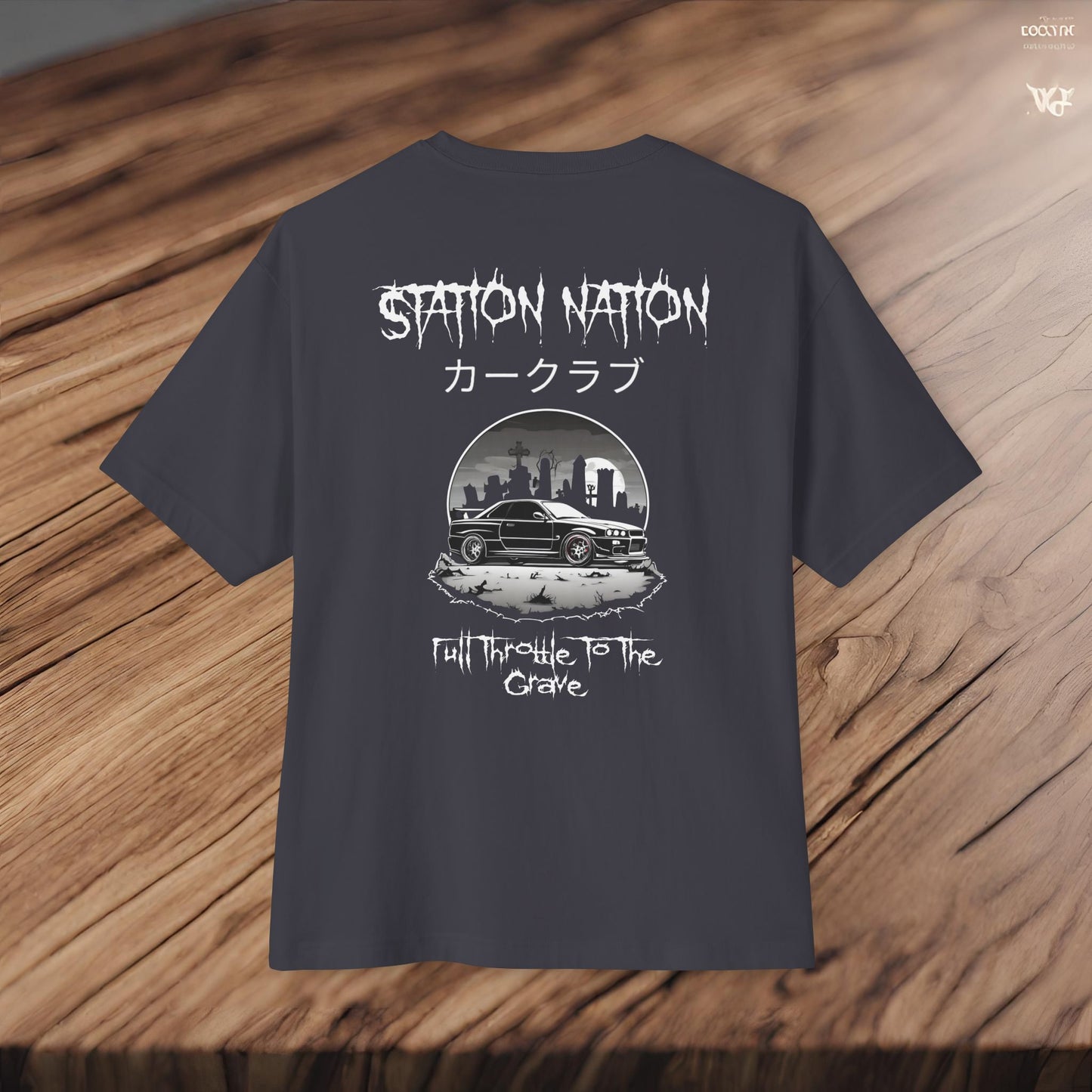 👻 HALLOWEEN LIMITED EDITION Nissan Skyline R34-Premium, Ultra Soft Oversized Boxy Tee