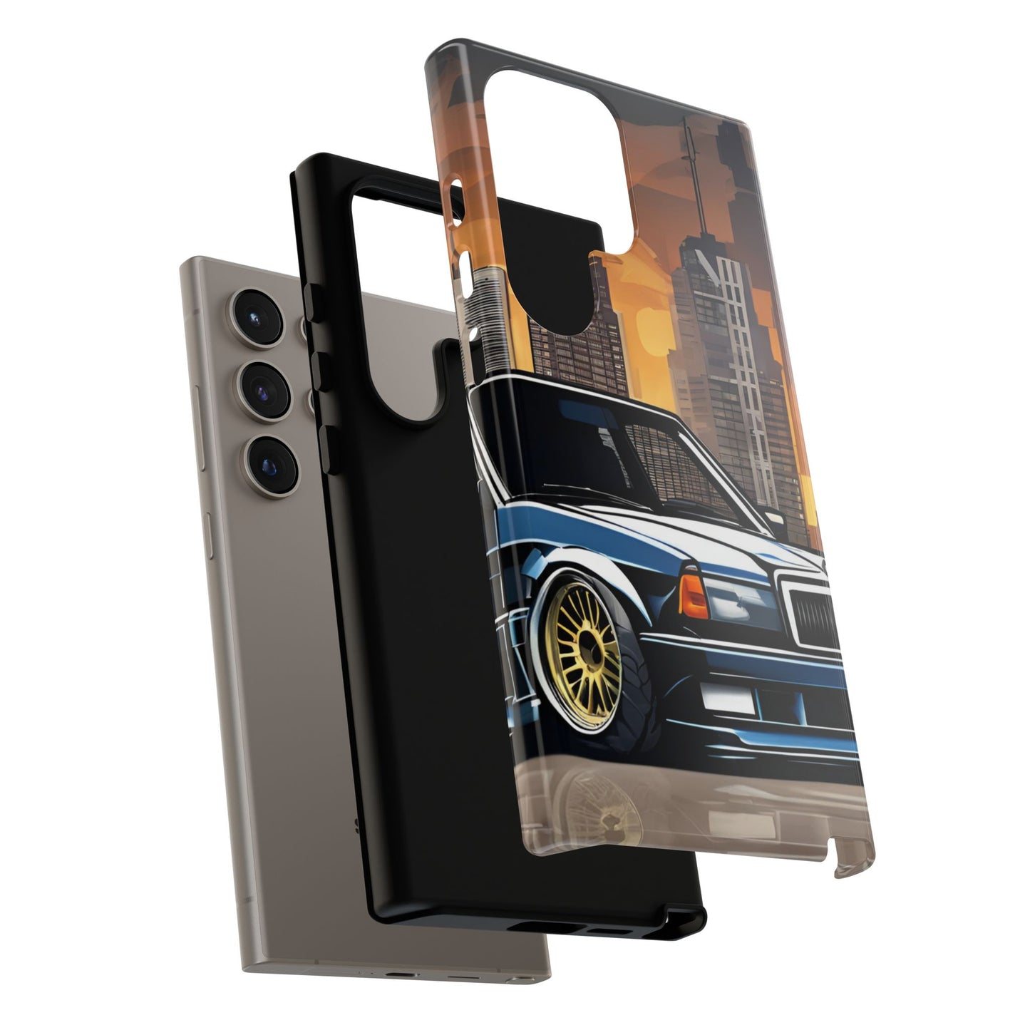 Mercedes Benz 190e Evo-Dual Layer Ultra Tough Phone Case Printify by The Night Shift Automotive Apparel