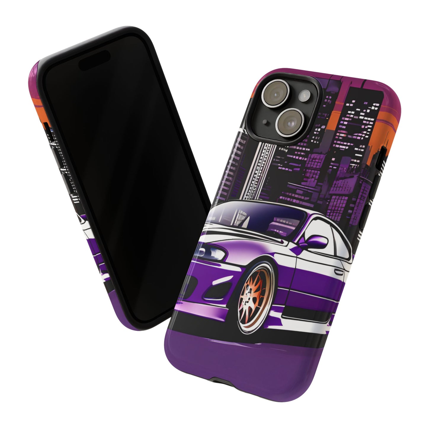 Nissan 240sx S15-Dual Layer Ultra Tough Phone Case Printify by The Night Shift Automotive Apparel