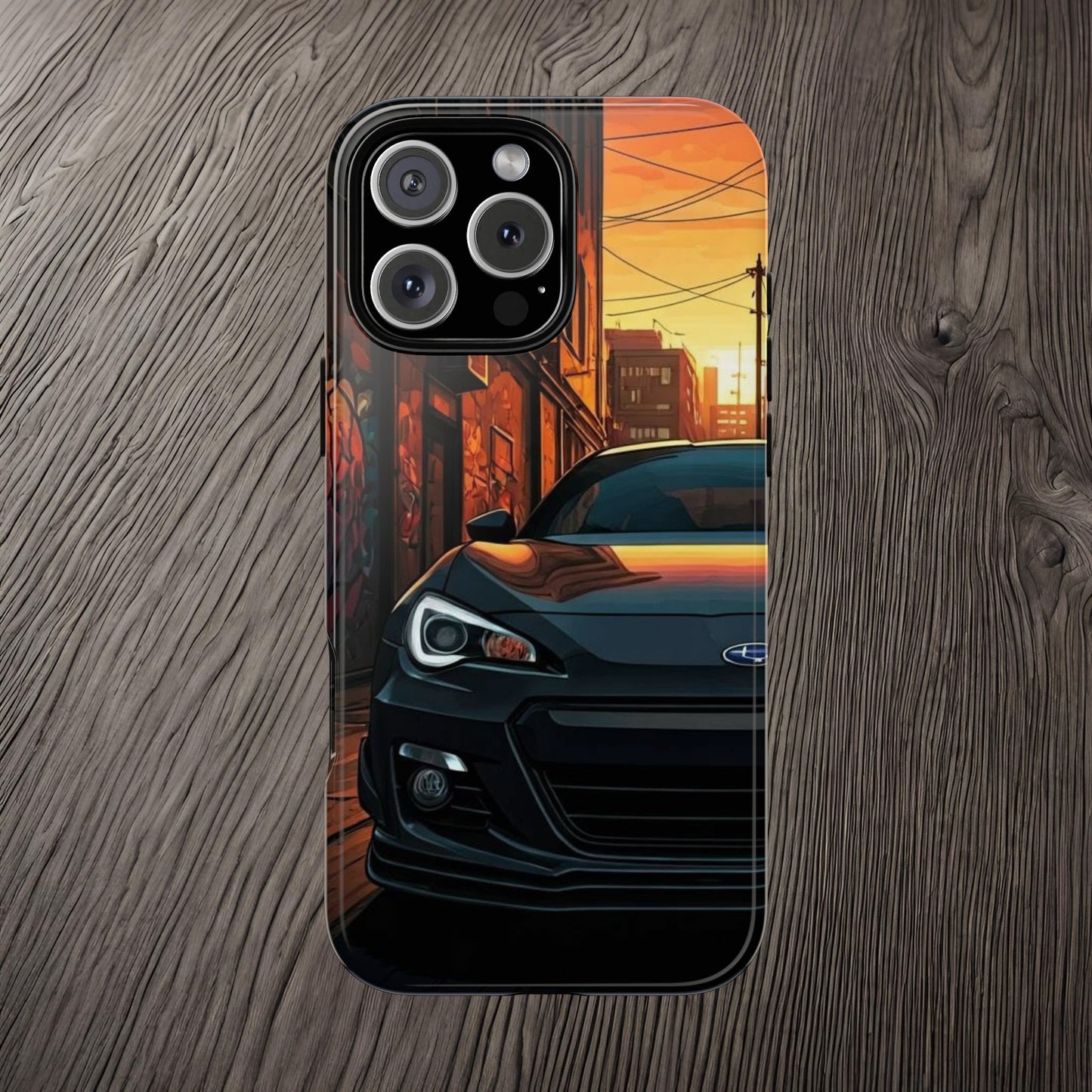Subaru BRZ Street Life-Dual Layer Ultra Tough Phone Case Printify by The Night Shift Automotive Apparel