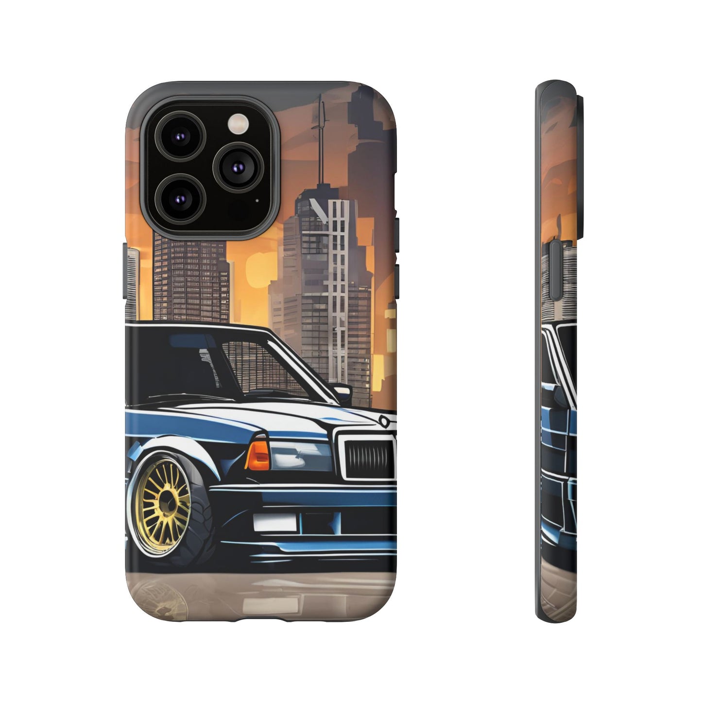 Mercedes Benz 190e Evo-Dual Layer Ultra Tough Phone Case Printify by The Night Shift Automotive Apparel