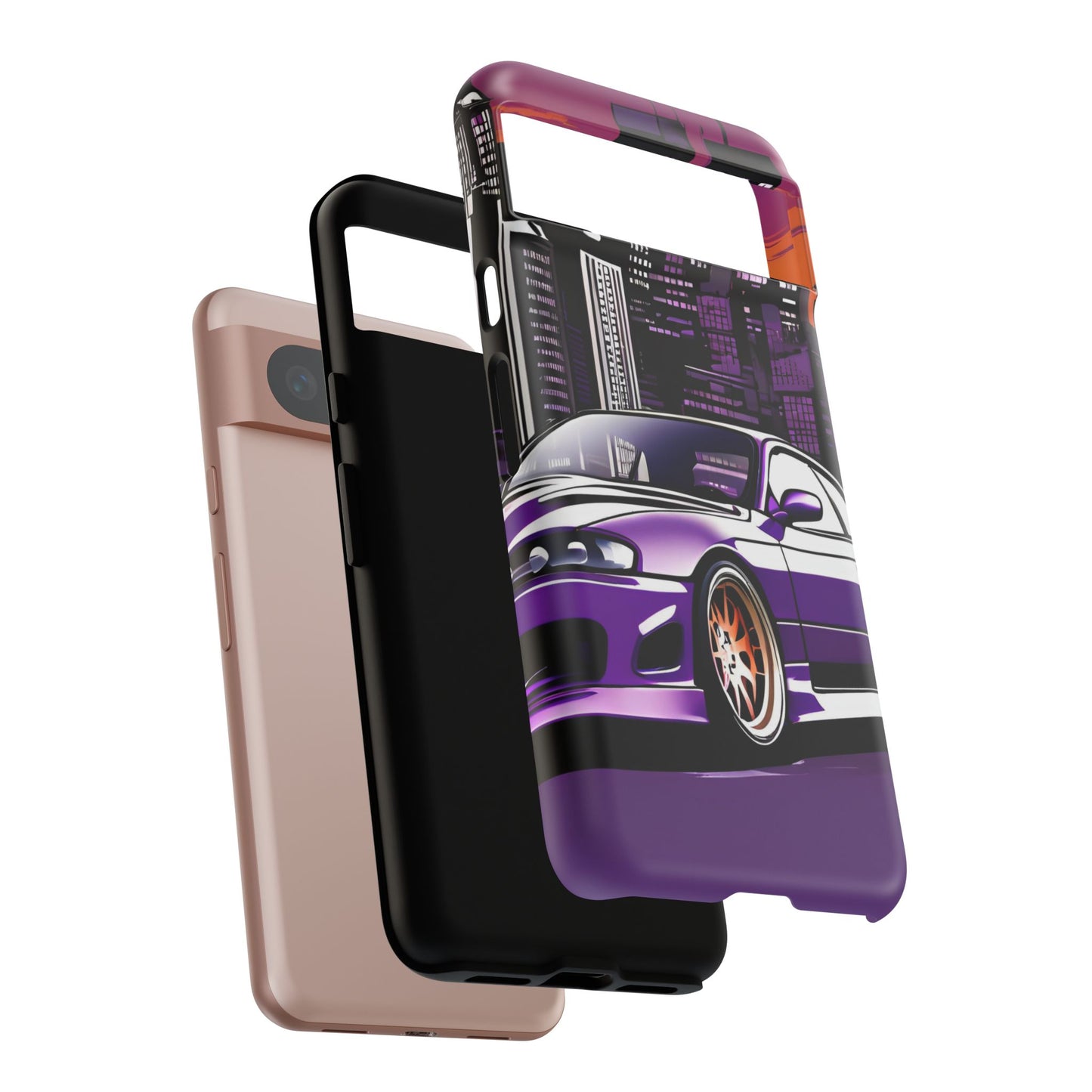 Nissan 240sx S15-Dual Layer Ultra Tough Phone Case Printify by The Night Shift Automotive Apparel