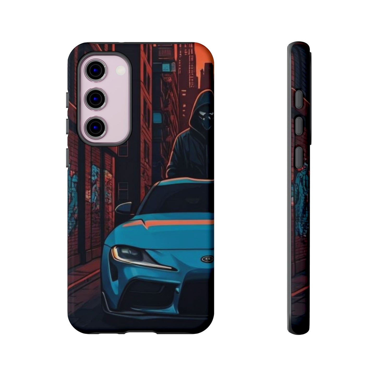 Toyota Supra MK-V Street Life-Dual Layer Ultra Tough Phone Case Printify by The Night Shift Automotive Apparel