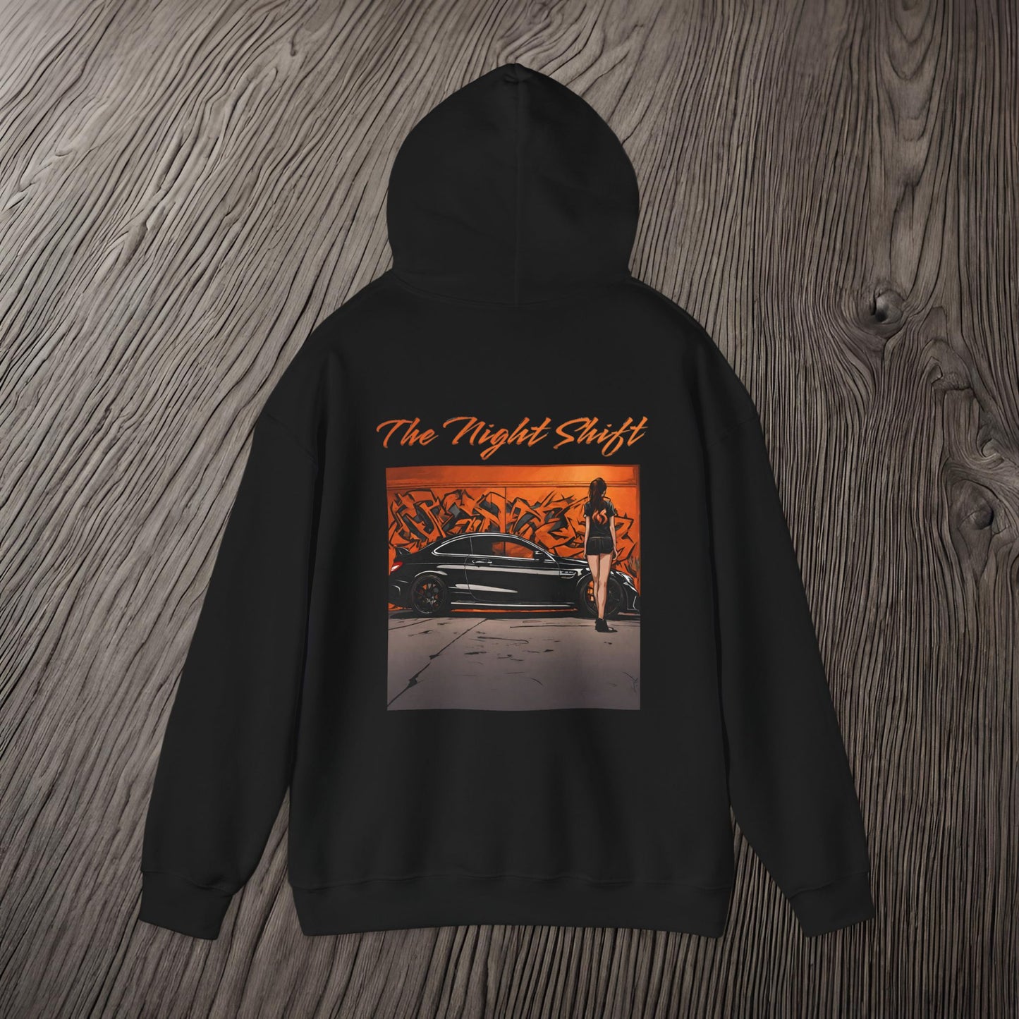 Mercedes Benz C63 AMG- Ultra Soft, Premium Hoodie Printify by The Night Shift Automotive Apparel