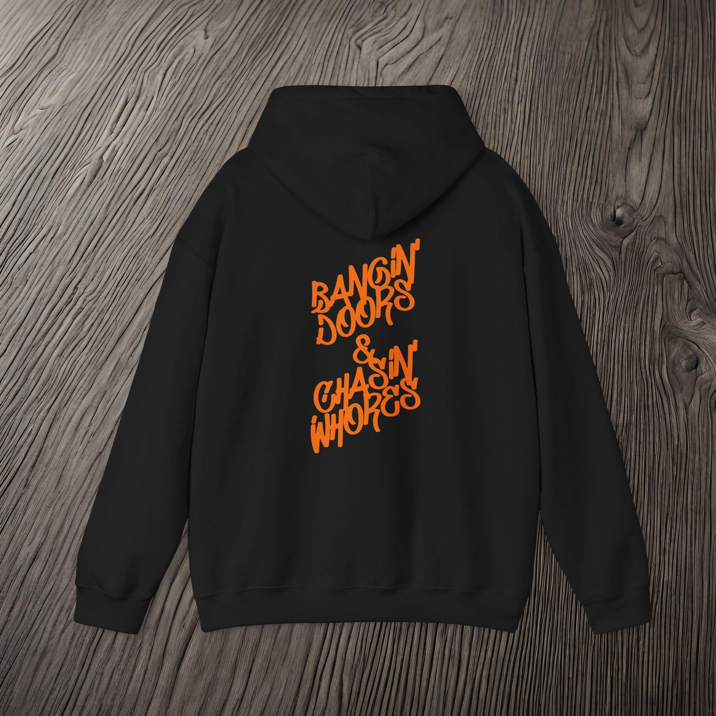 Bangin' Doors & Chasin' Whores-Ultra Soft, Premium Hoodie Printify by The Night Shift Automotive Apparel