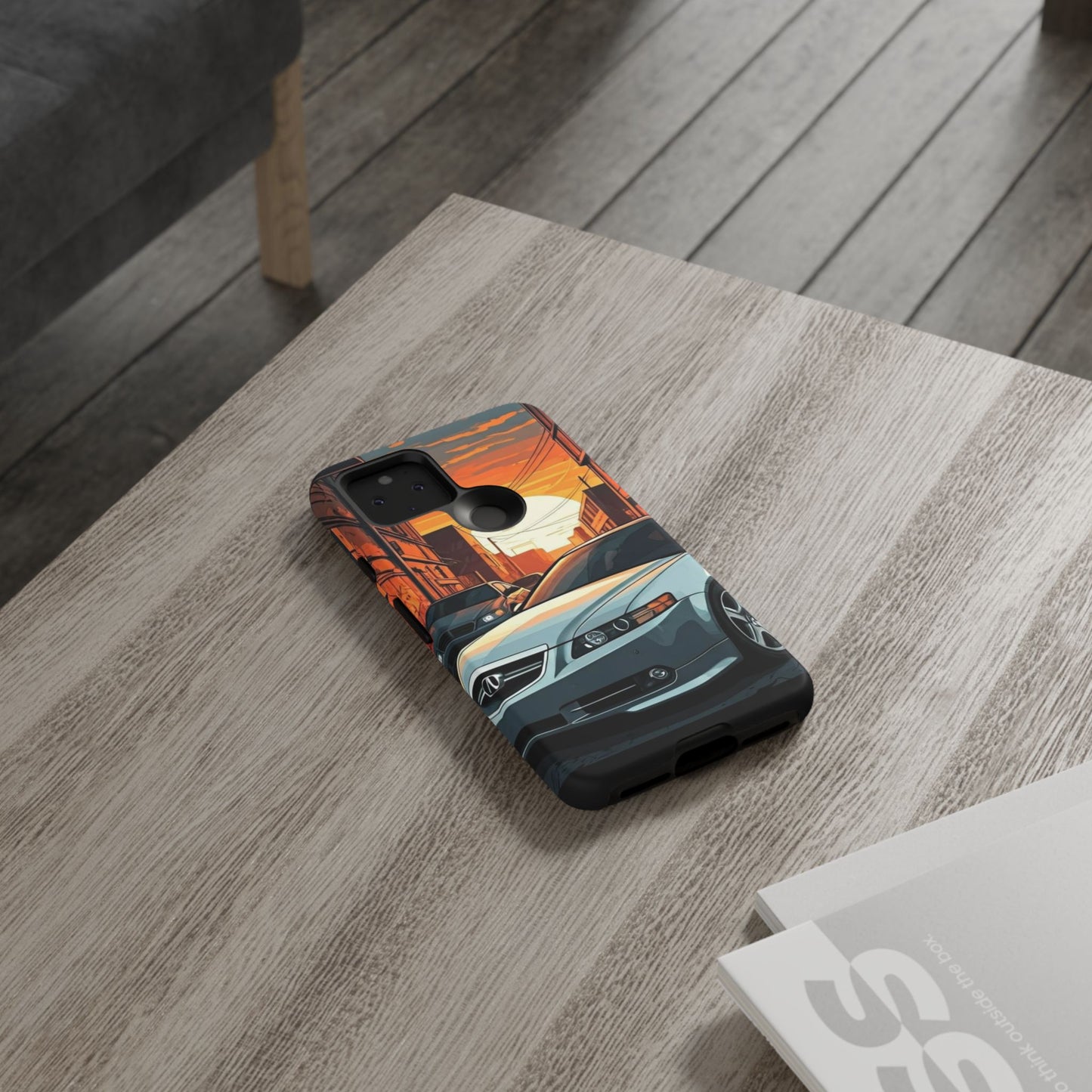 Acura TL Street Life-Dual Layer Ultra Tough Phone Case Google Pixel 5 5G Matte Printify by The Night Shift Automotive Apparel