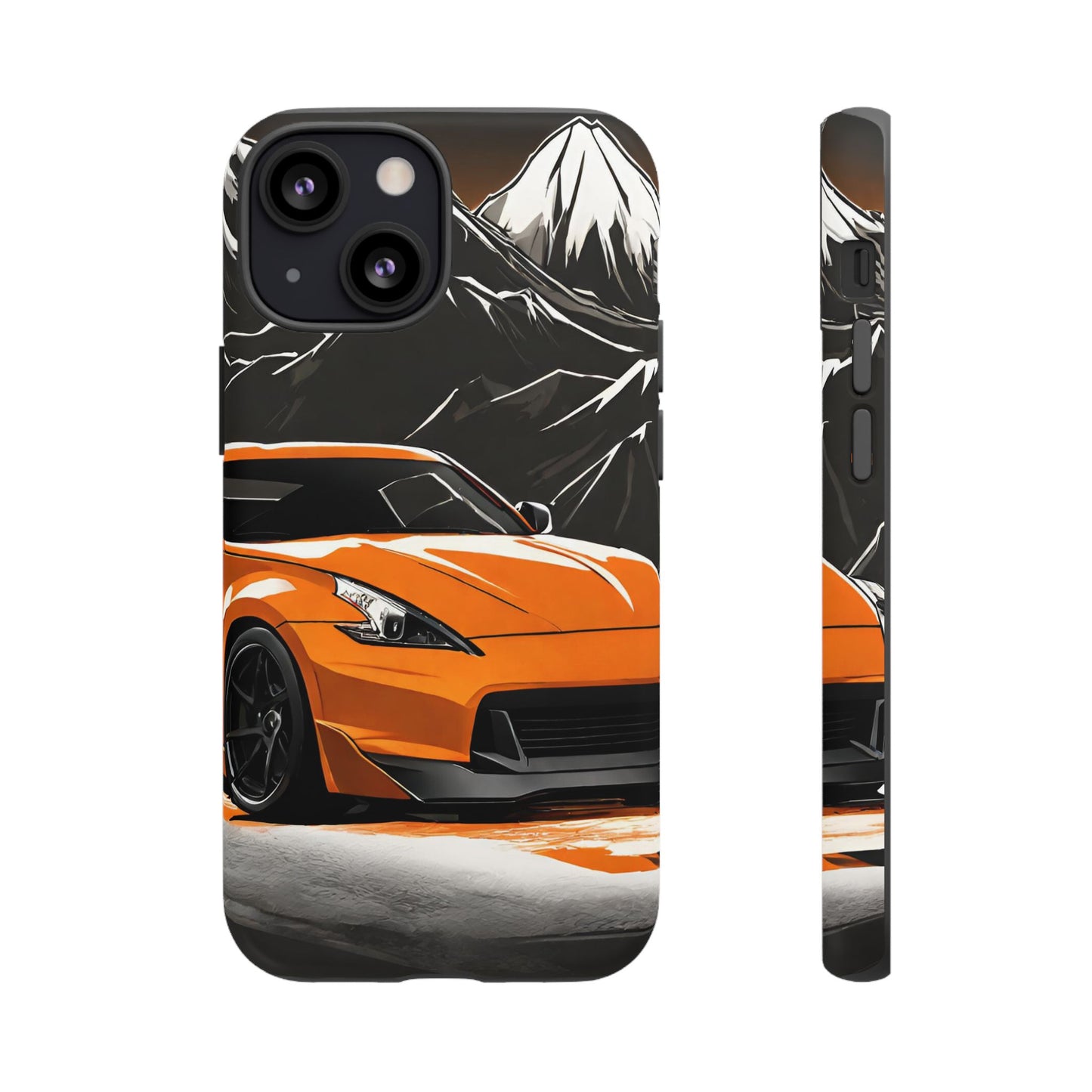 Nissan 370Z Mt Fuji-Dual Layer Ultra Tough Phone Case Printify by The Night Shift Automotive Apparel