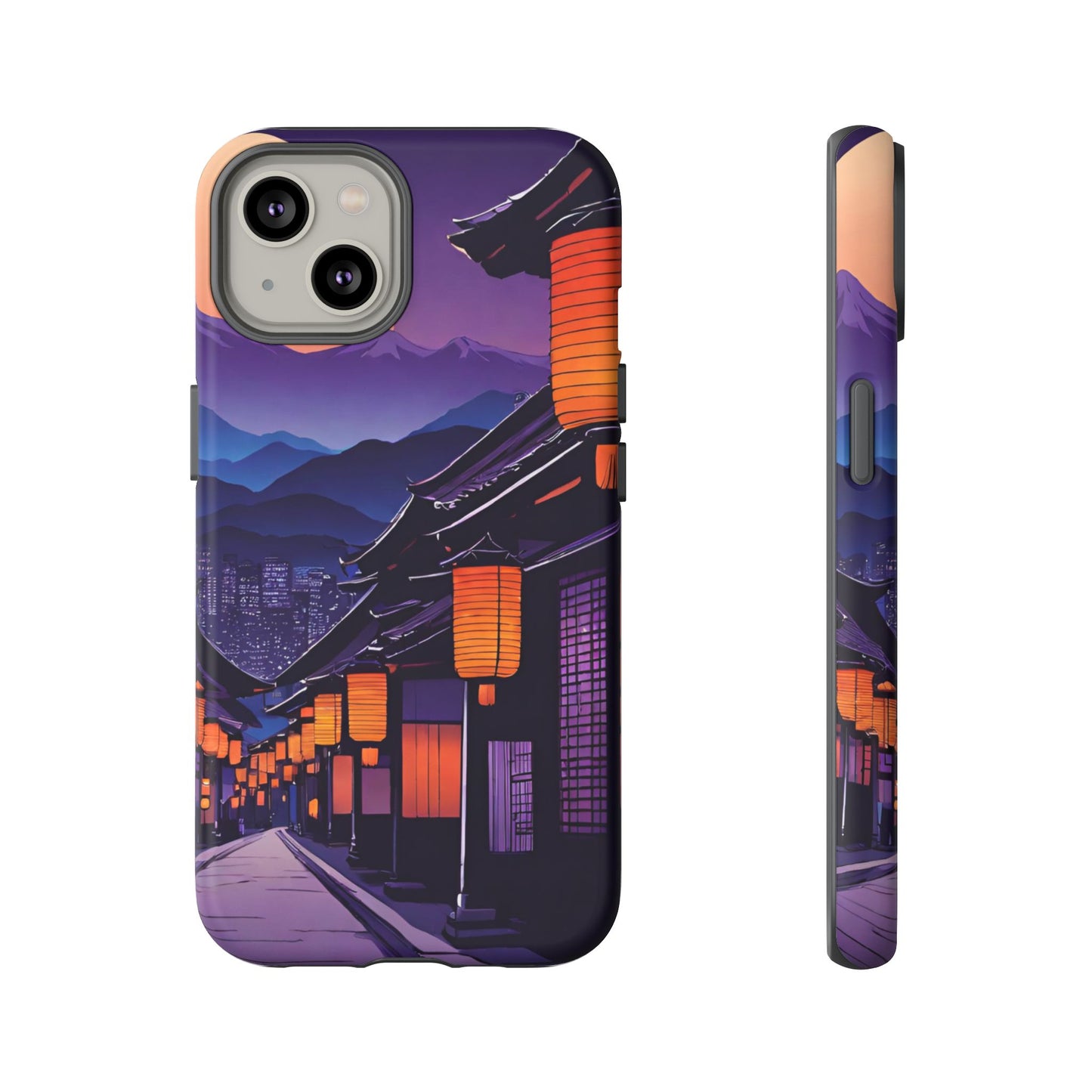 Traditional Japanese Village Countryside-Dual Layer Ultra Tough Phone Case Printify by The Night Shift Automotive Apparel
