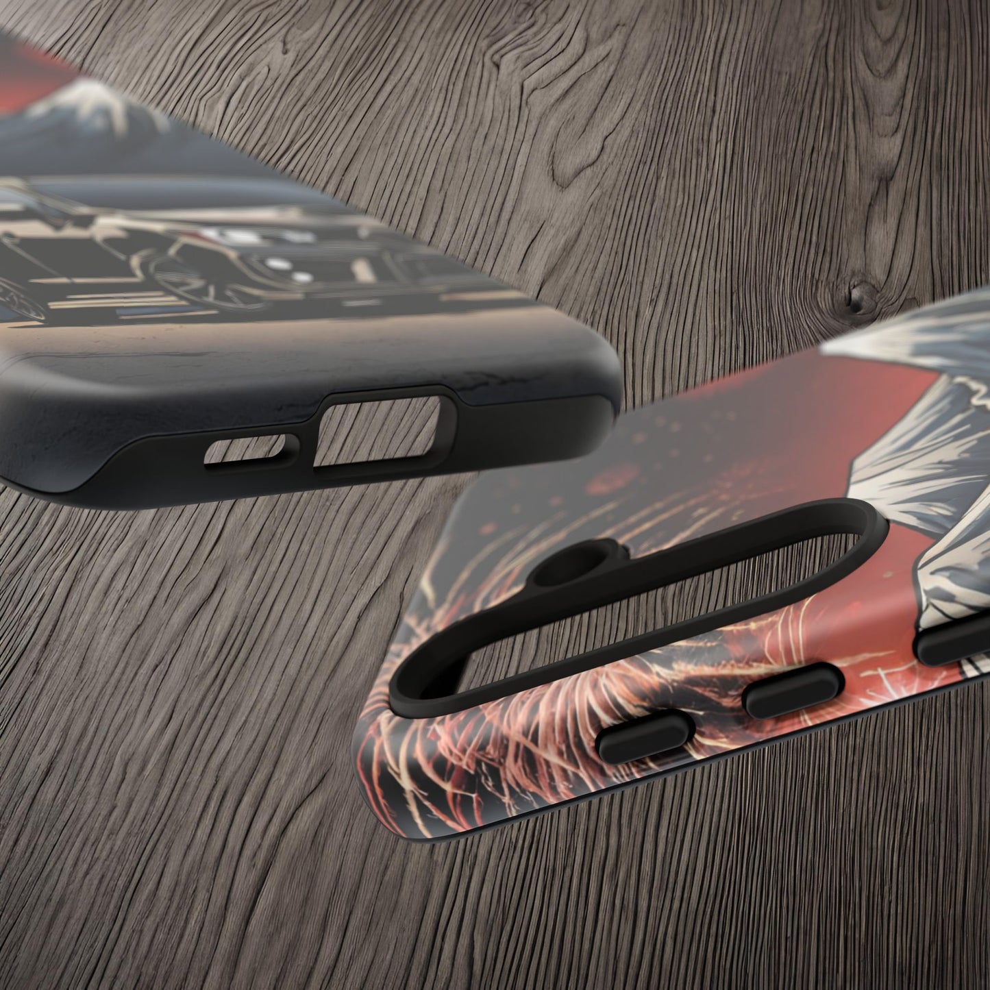 Subaru WRX/STI Fireworks-Dual Layer Ultra Tough Phone Case Printify by The Night Shift Automotive Apparel