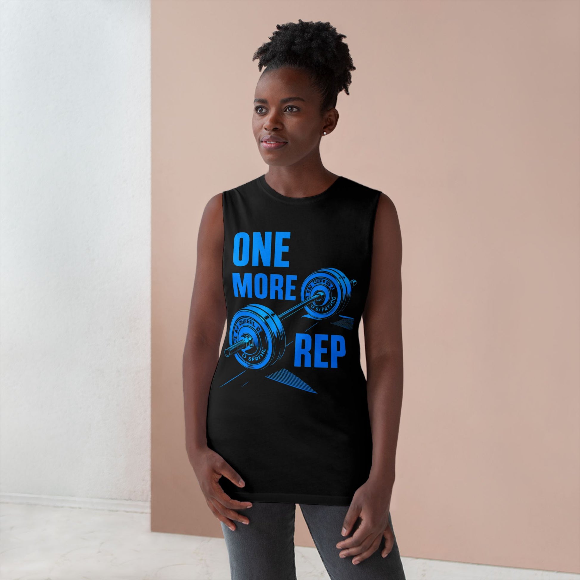 One More Rep - Premium Unisex Barnard Tank Top Printify by The Night Shift Automotive Apparel