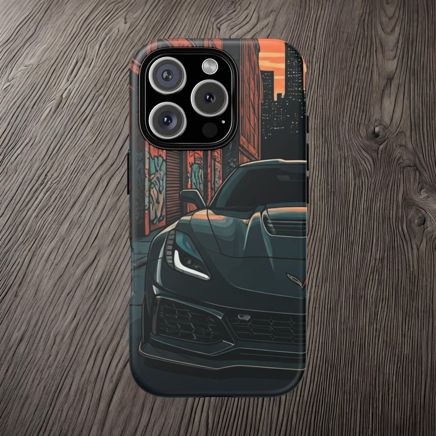 Chevy Corvette C7 Street Life-Dual Layer Ultra Tough Phone Case Printify by The Night Shift Automotive Apparel