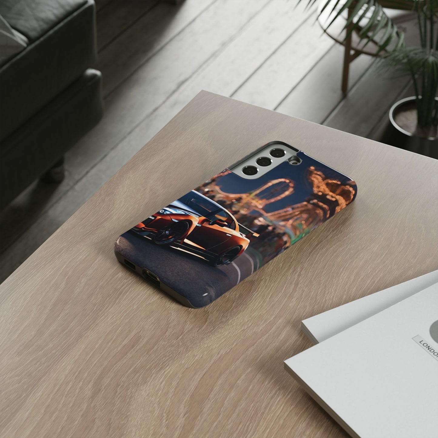 Nissan GTR R35-Dual Layer Ultra Tough Phone Case Samsung Galaxy S22 Plus Glossy Printify by The Night Shift Automotive Apparel