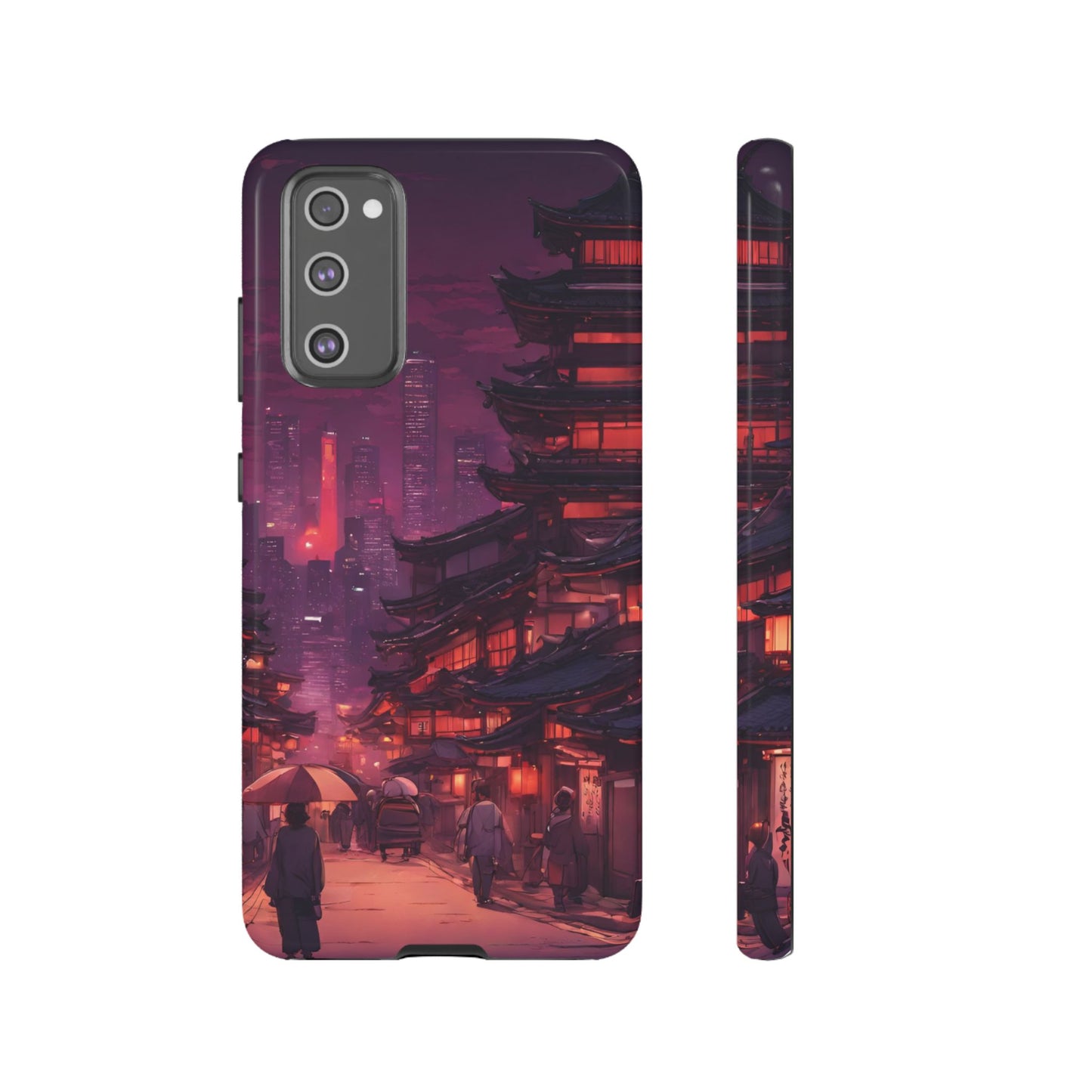 Traditional Japanese Village Countryside-Dual Layer Ultra Tough Phone Case Printify by The Night Shift Automotive Apparel