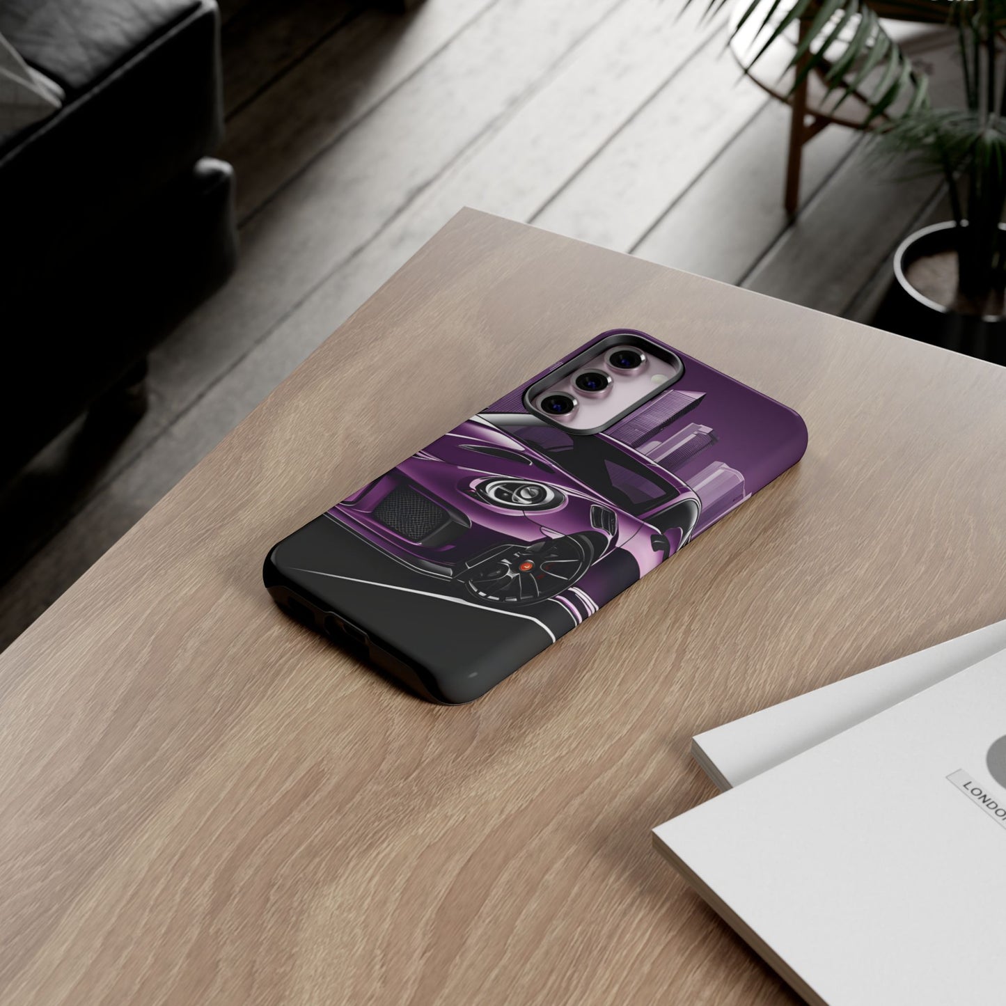 Porsche 911 GT3 RS-Dual Layer Ultra Tough Phone Case Samsung Galaxy S23 Plus Glossy Printify by The Night Shift Automotive Apparel