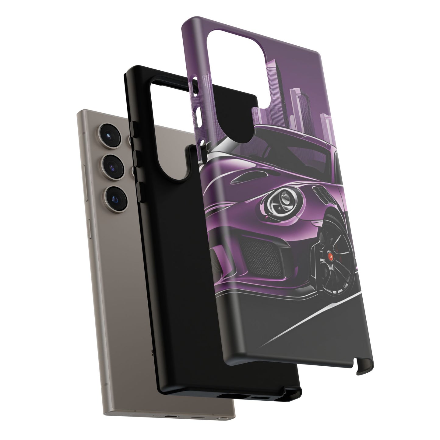 Porsche 911 GT3 RS-Dual Layer Ultra Tough Phone Case Printify by The Night Shift Automotive Apparel
