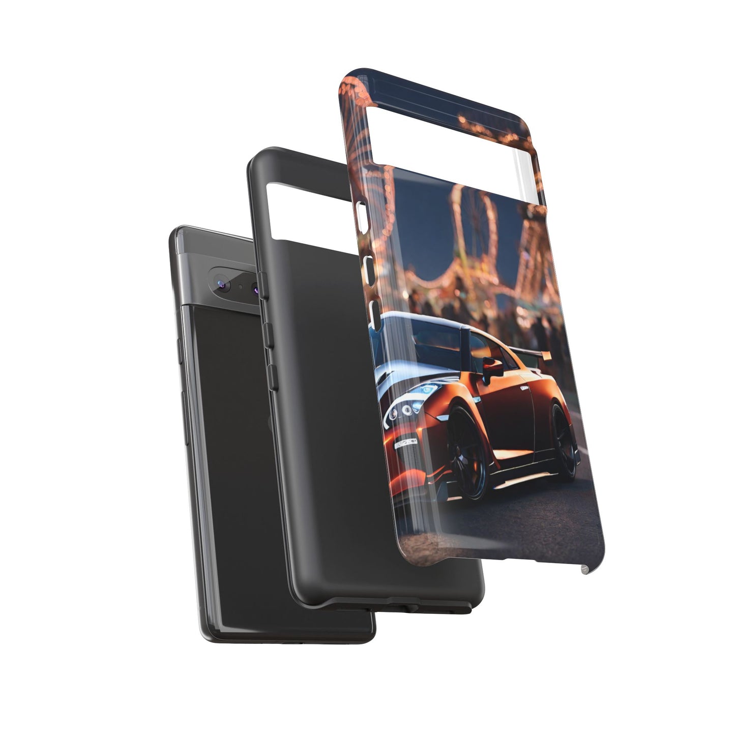 Nissan GTR R35-Dual Layer Ultra Tough Phone Case Printify by The Night Shift Automotive Apparel