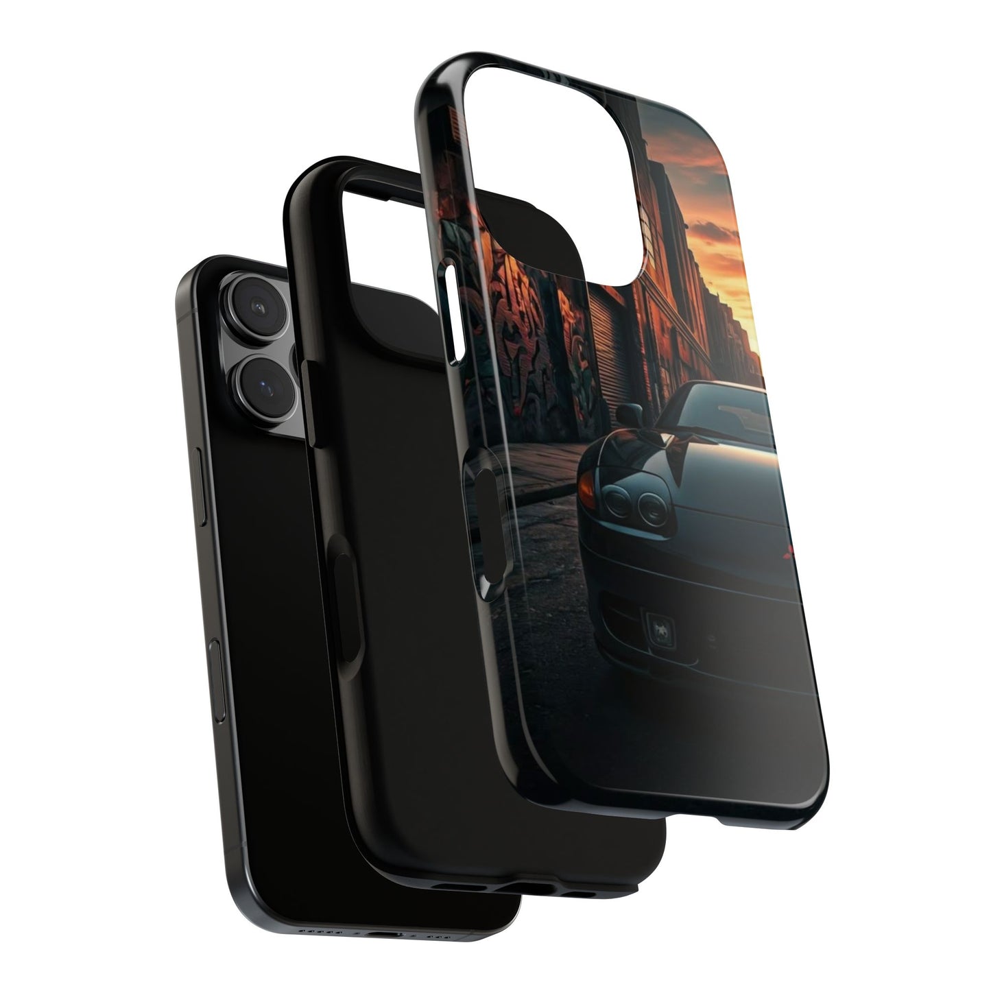 Mitsubishi 3000GT VR4 Street Life-Dual Layer Ultra Tough Phone Case Printify by The Night Shift Automotive Apparel