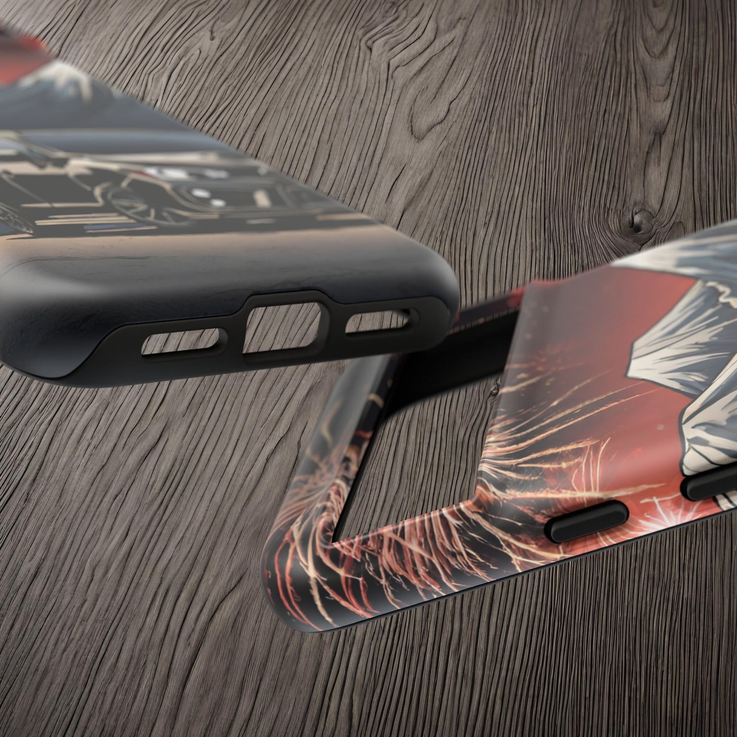 Subaru WRX/STI Fireworks-Dual Layer Ultra Tough Phone Case Printify by The Night Shift Automotive Apparel
