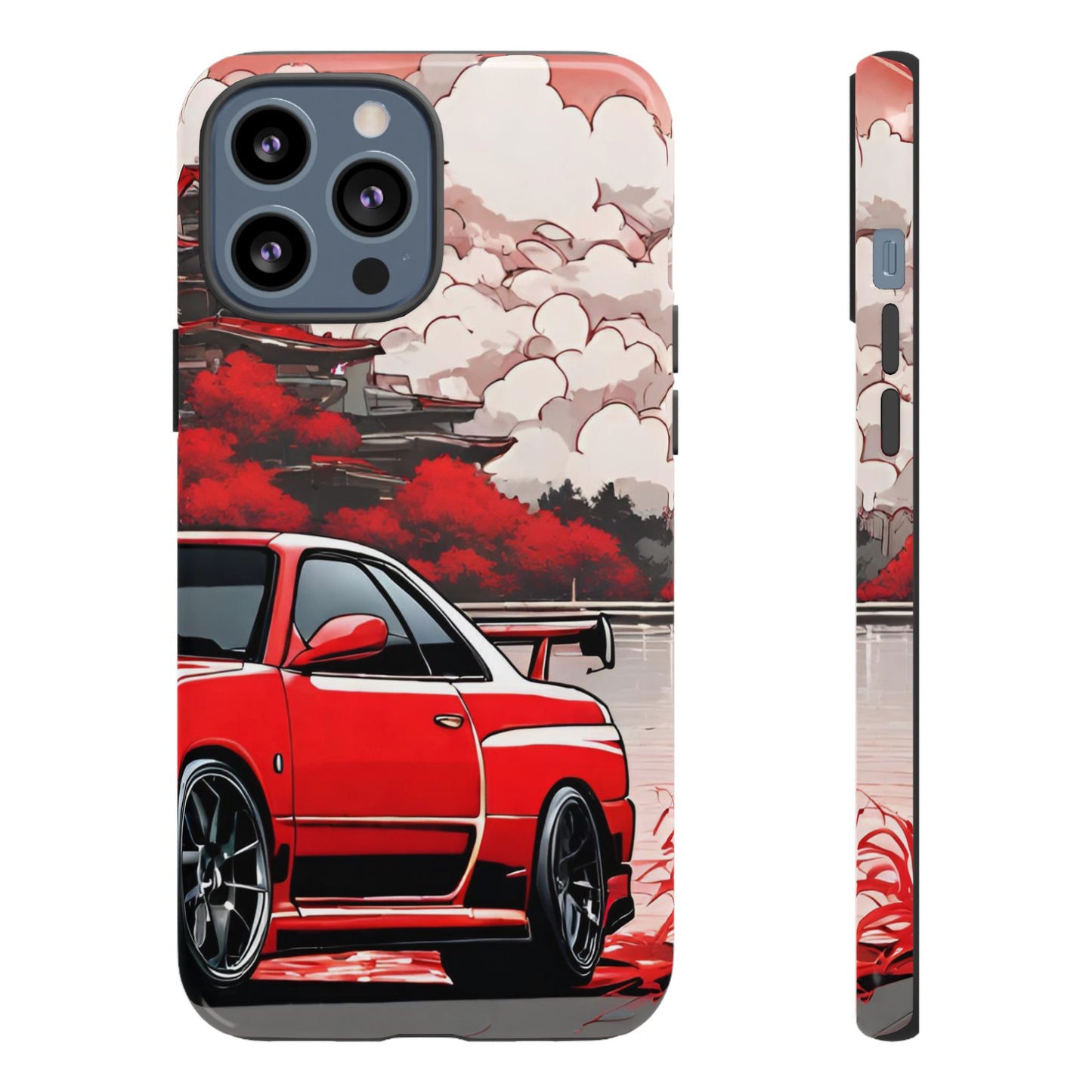 Nissan Skyline R34-Dual Layer Ultra Tough Phone Case Printify by The Night Shift Automotive Apparel