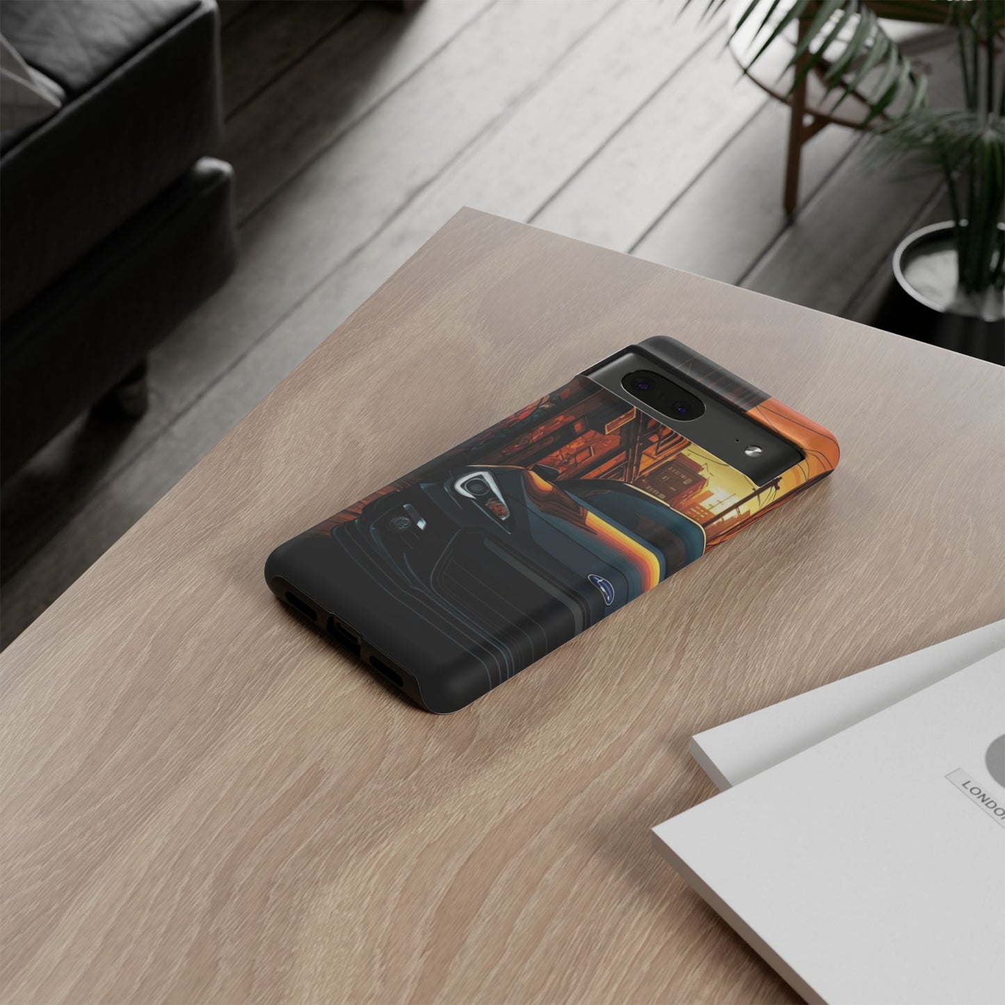 Subaru BRZ Street Life-Dual Layer Ultra Tough Phone Case Google Pixel 7 Matte Printify by The Night Shift Automotive Apparel