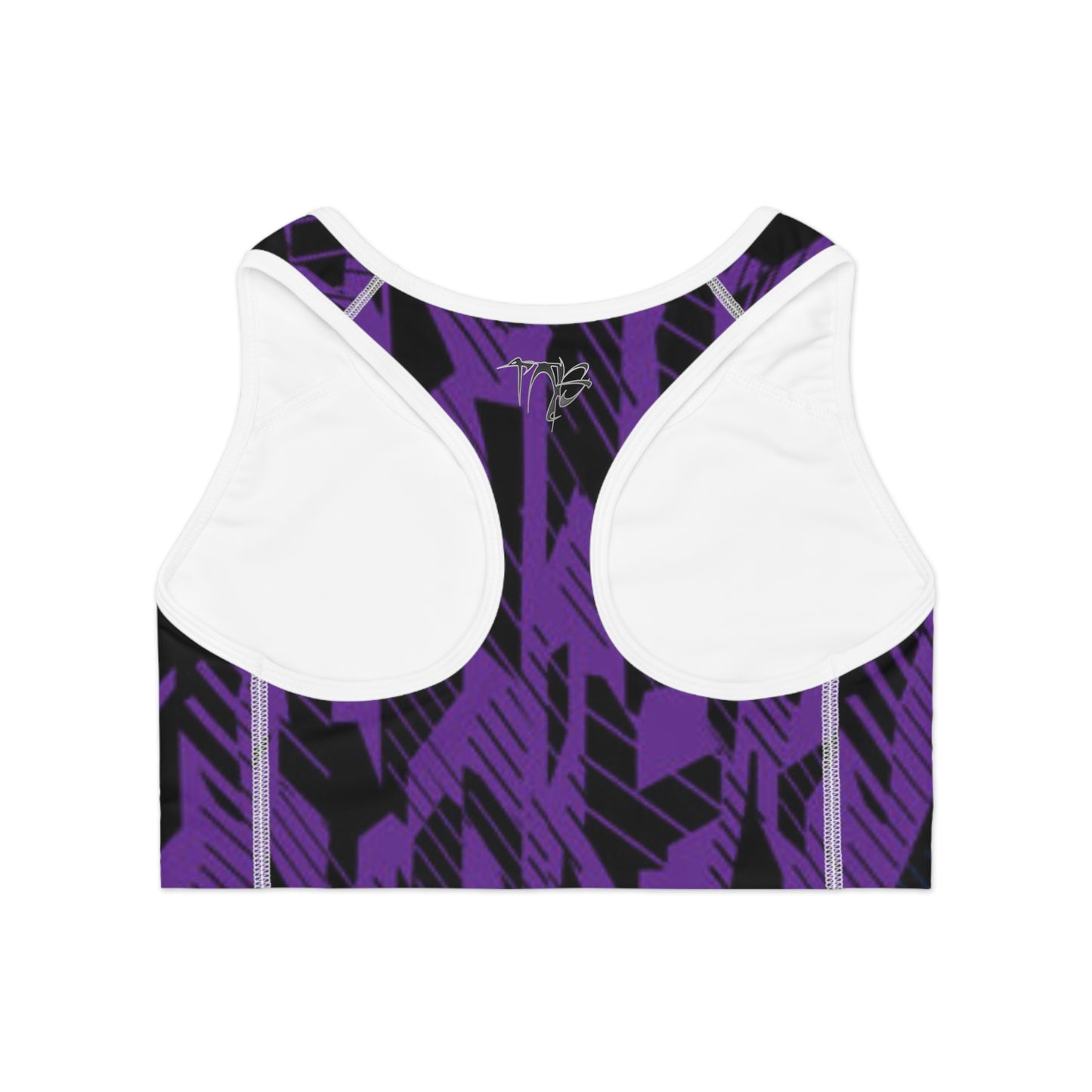 Women's Sports Bra Printify by The Night Shift Automotive Apparel