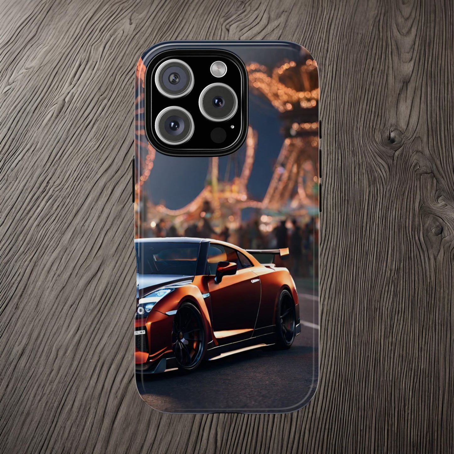 Nissan GTR R35-Dual Layer Ultra Tough Phone Case Printify by The Night Shift Automotive Apparel
